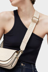 Tous Mini bandolera medialuna TOUS Brenda Beige