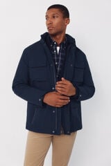 Cortefiel 4-pocket jacket with light padding Navy