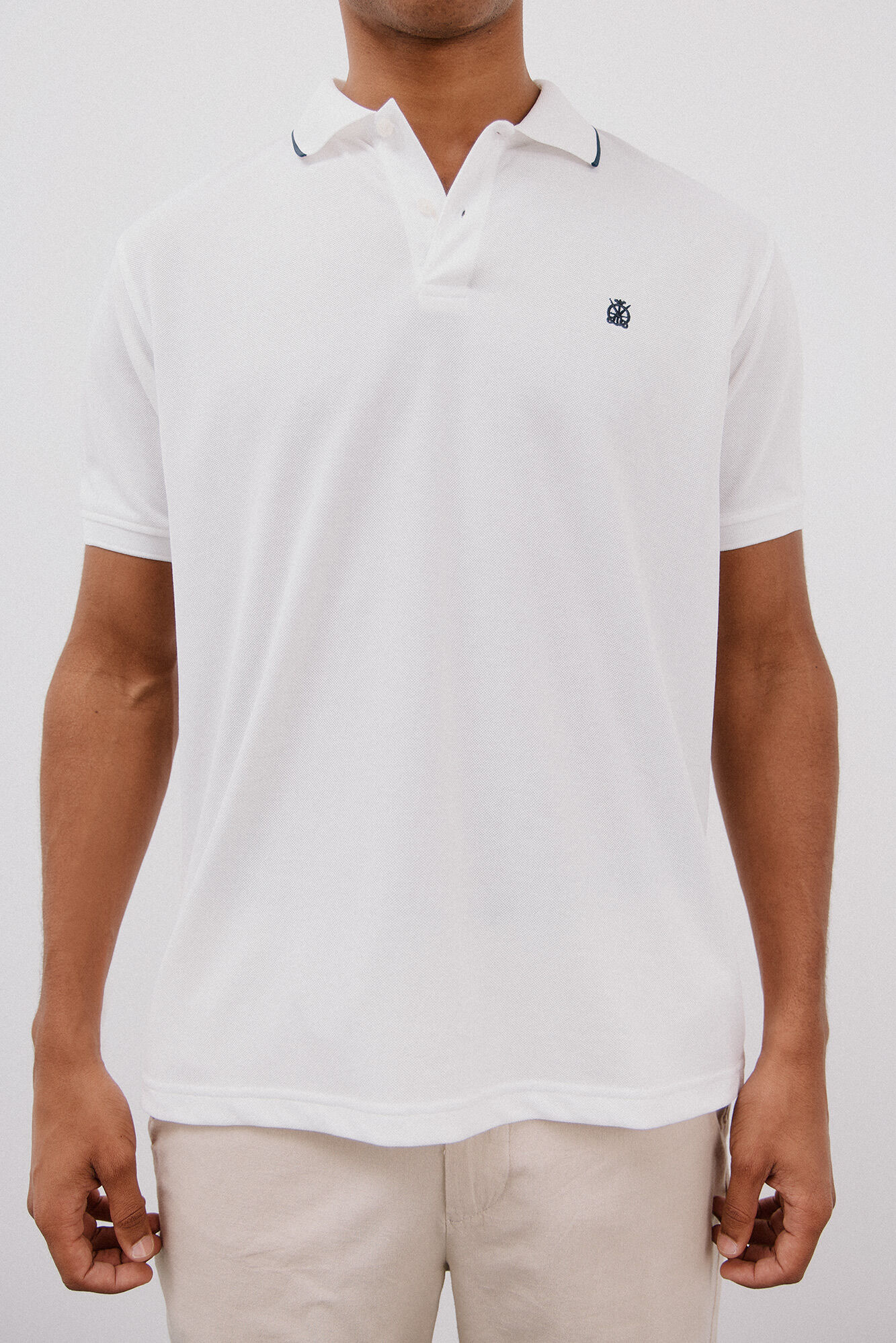 Cortefiel Coolmax&reg; polo  White