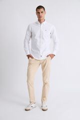 Williot Camisa Oxford Slim Branco