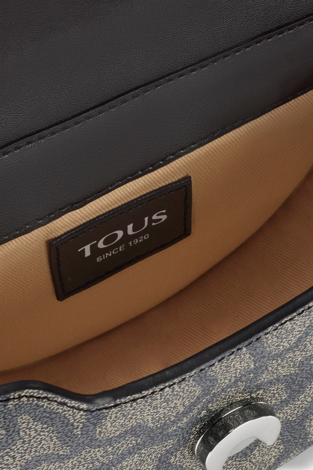 Tous Amaya Kaos Icon small black crossbody bag Black