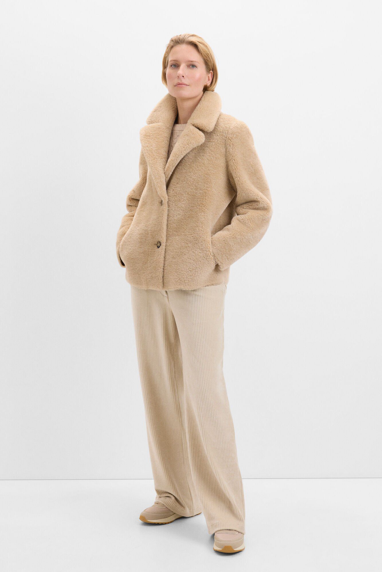 Cortefiel Reversible double-sided jacket Ivory