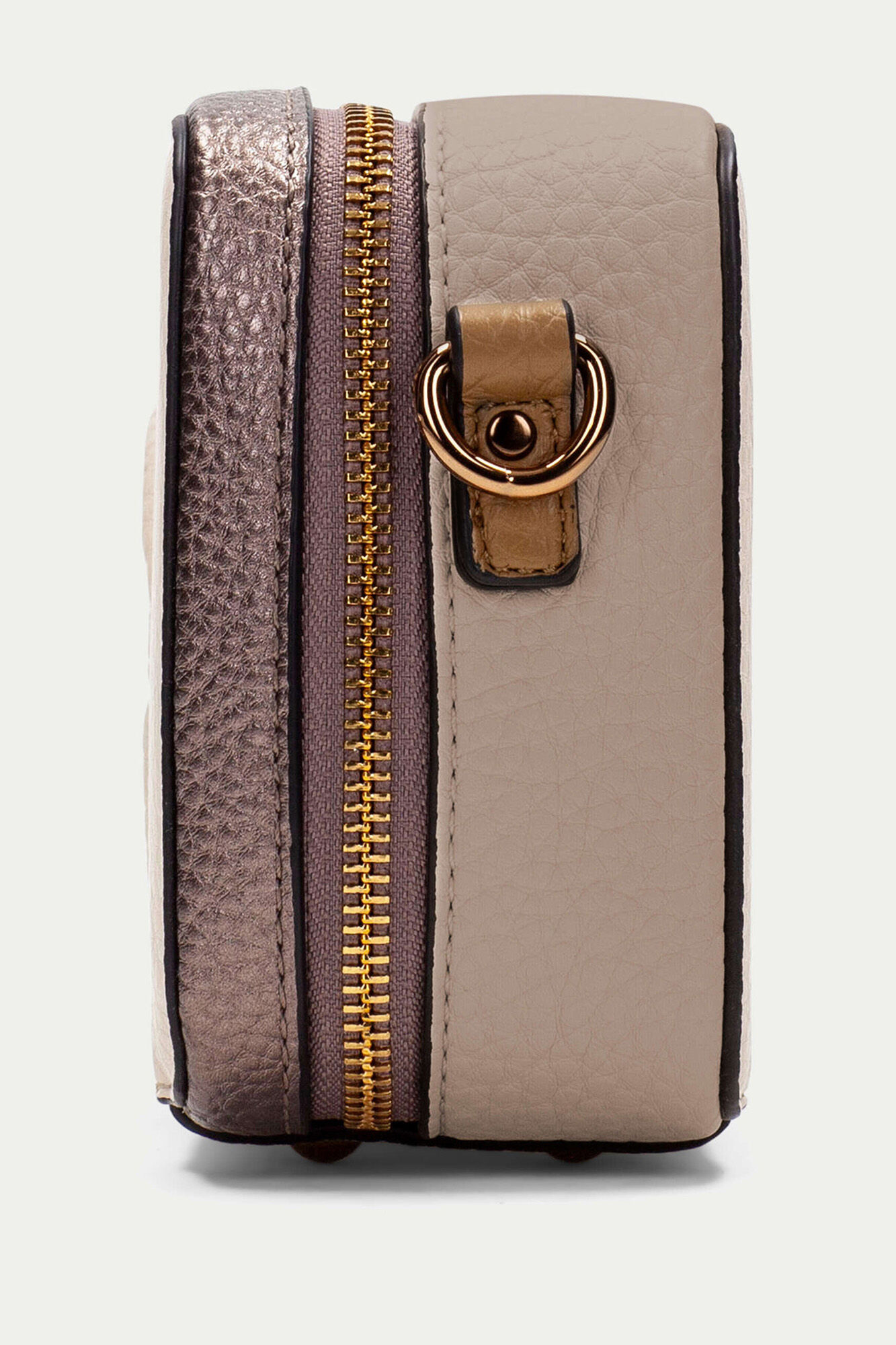 Hispanitas Desde 90 bolsa de mala de tiracolo com fecho-&eacute;clair Tostado