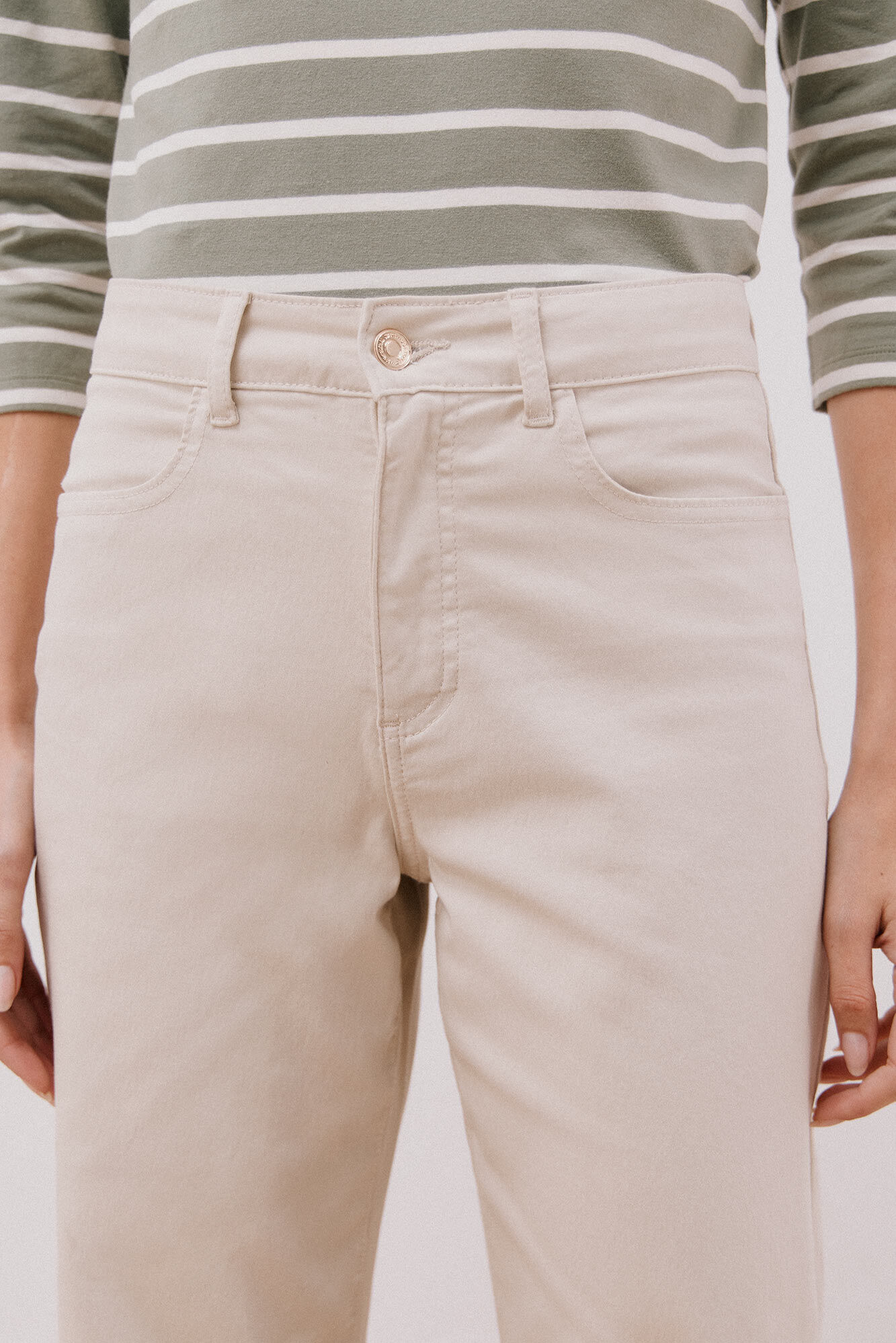 Cortefiel Jeans Sensational marine Ecru