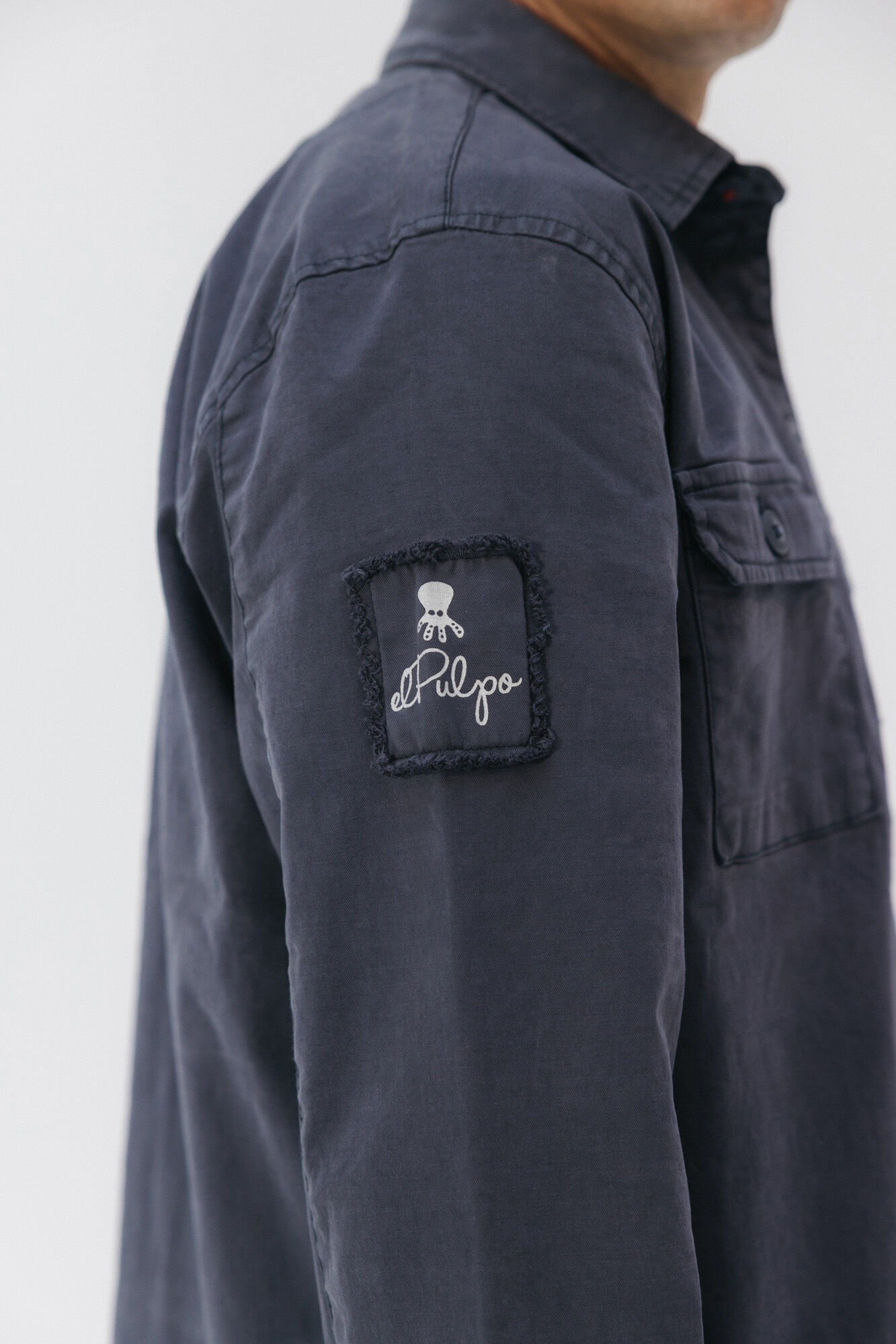 elPulpo Sobrecamisa Heritage de dois bolsos