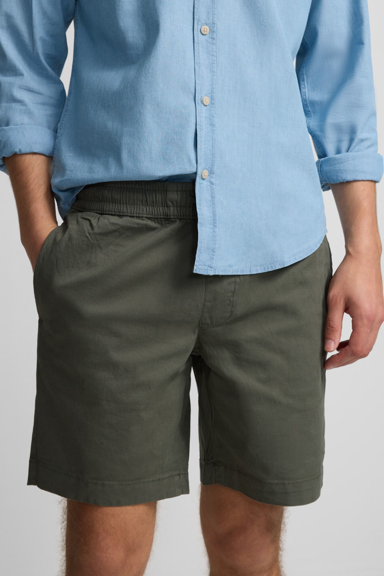 Silbon Bermuda jogger Verde