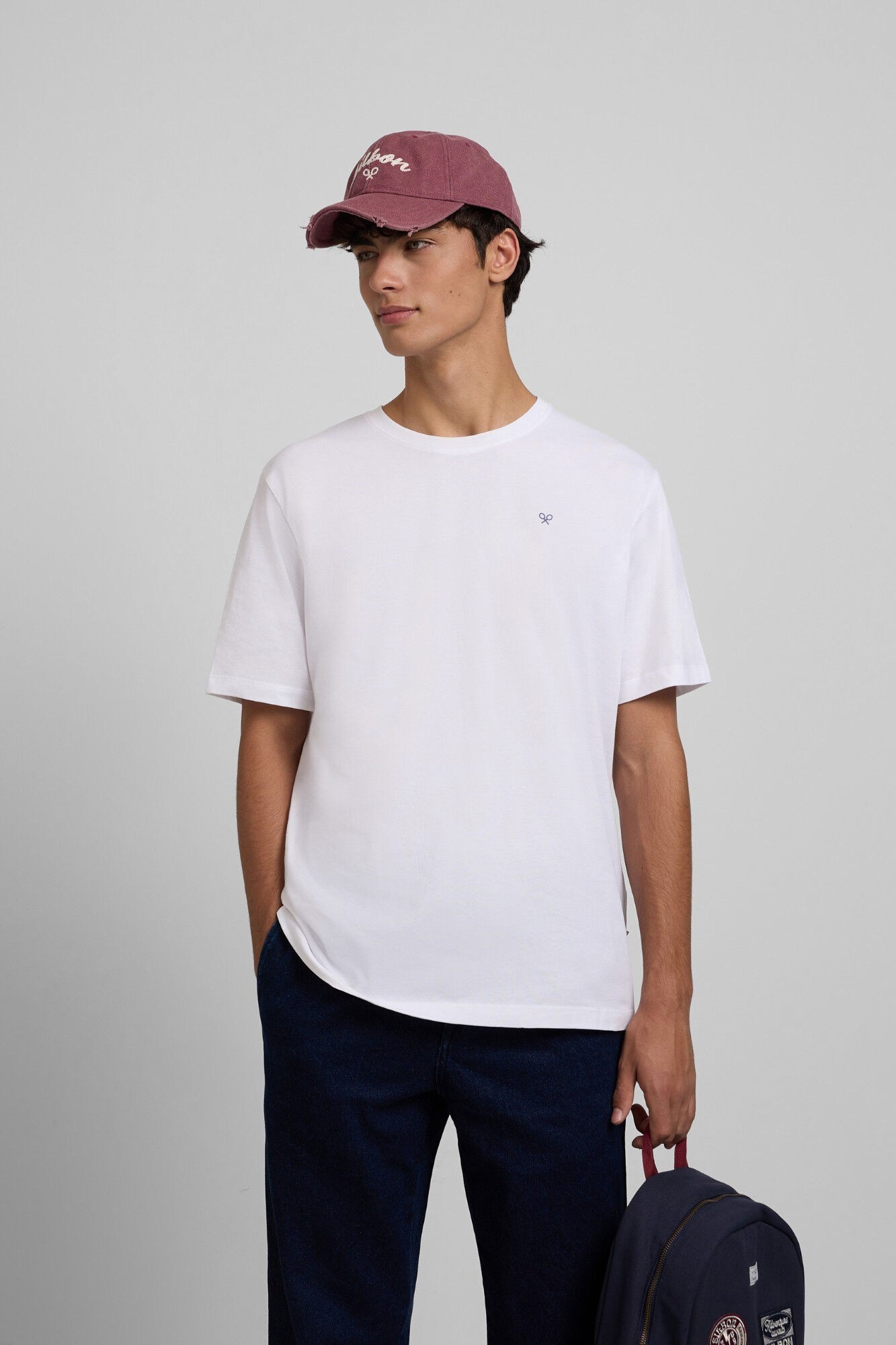 Silbon T-shirt c&iacute;rculo &eacute;tnico Branco