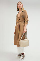 Lola Casademunt Monogrammed Crossbody Bag Ivory