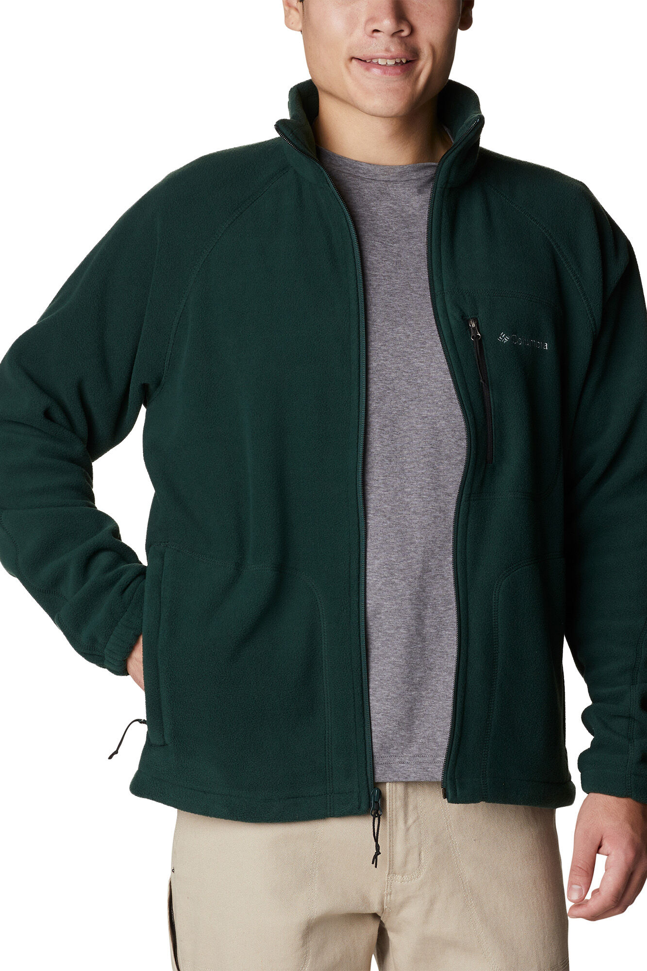 Columbia Columbia Fast Trek fleece with zip &trade; Green