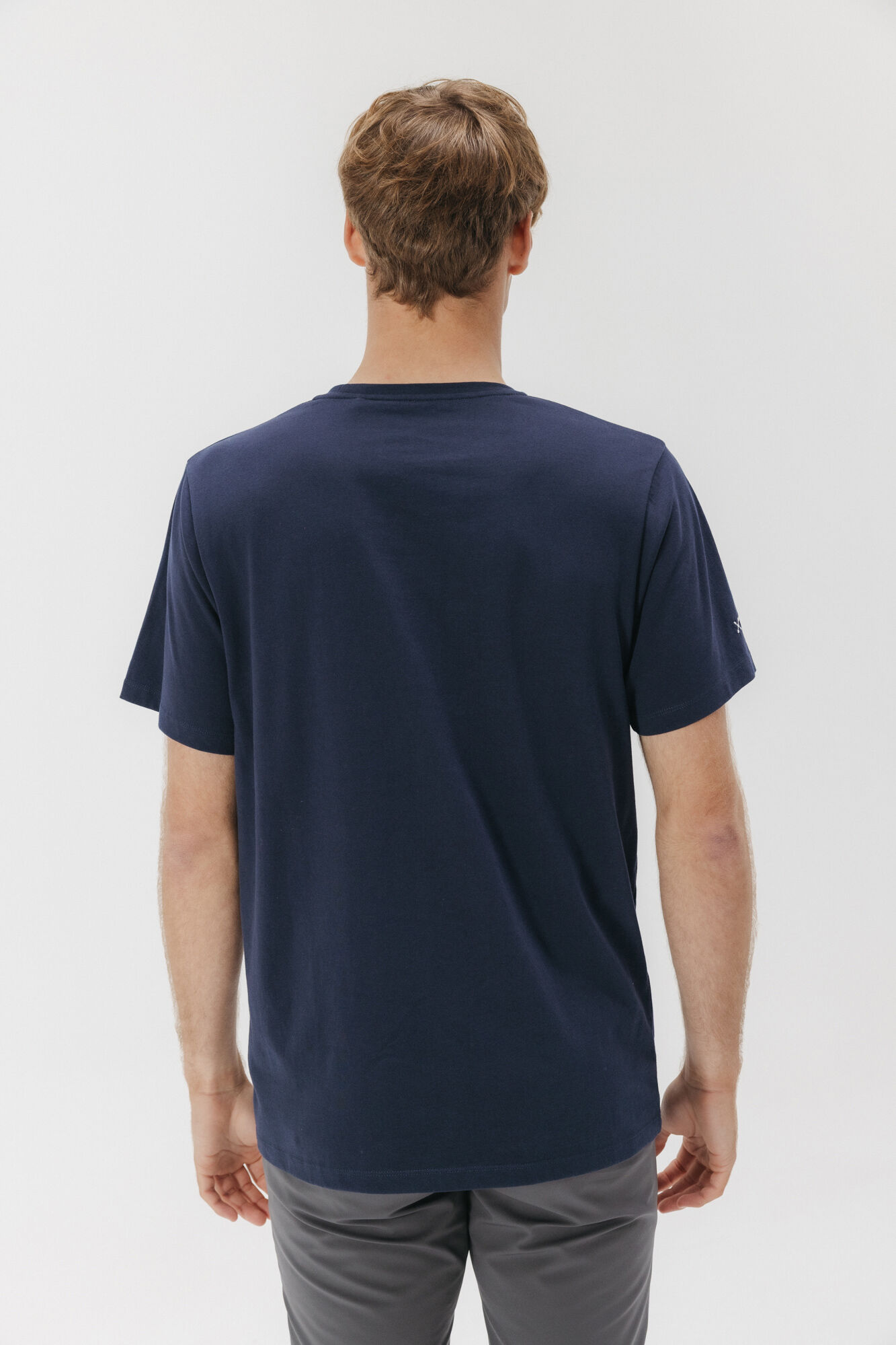 elPulpo Camiseta logo bordado Azul marino