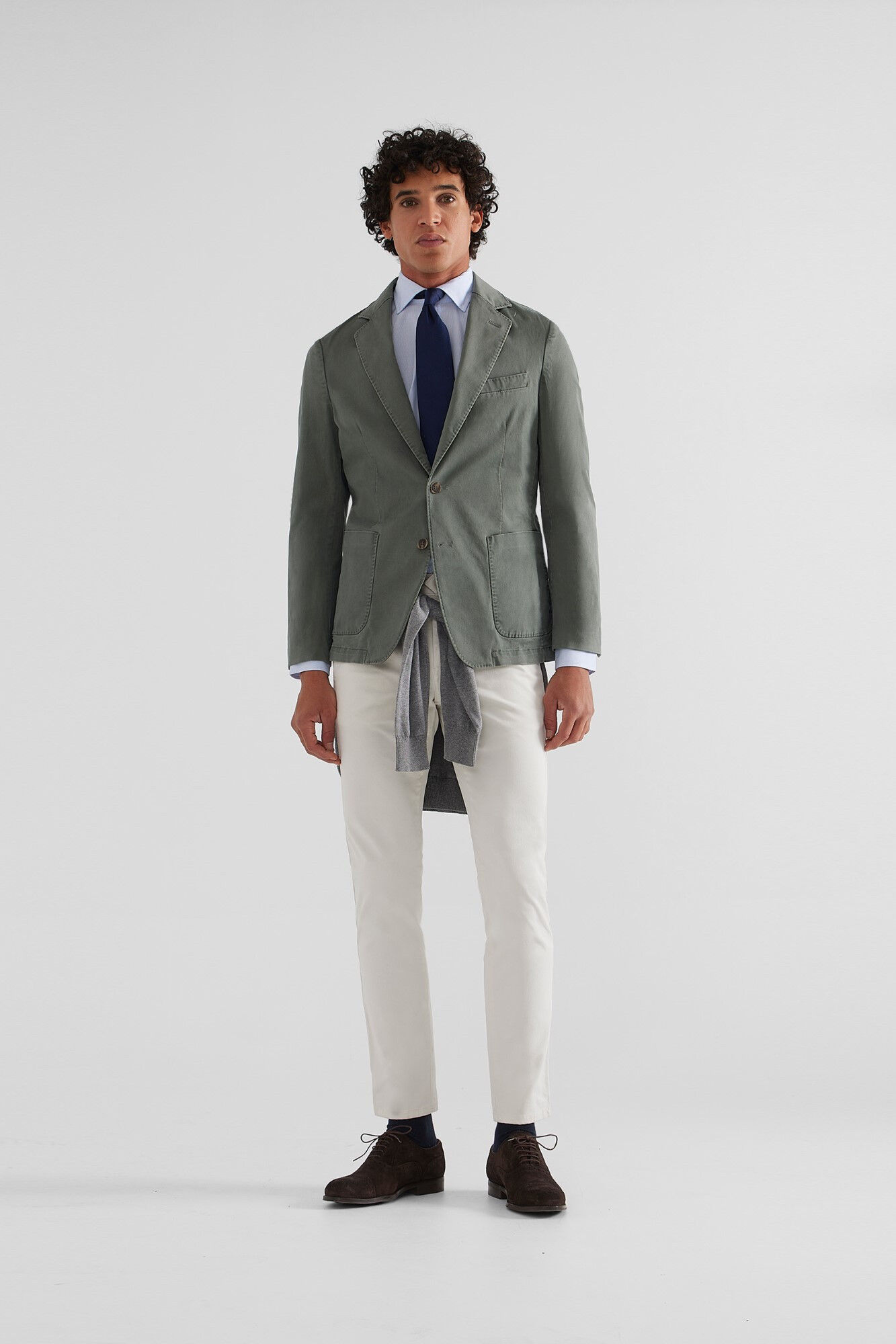Grey Blazer - What color pants? And suggestions for tie and/or shirt? :  r/malefashionadvice