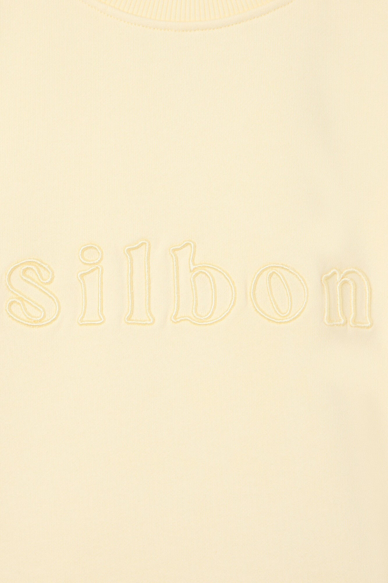 Silbon Sudadera bordado silbon Amarillo