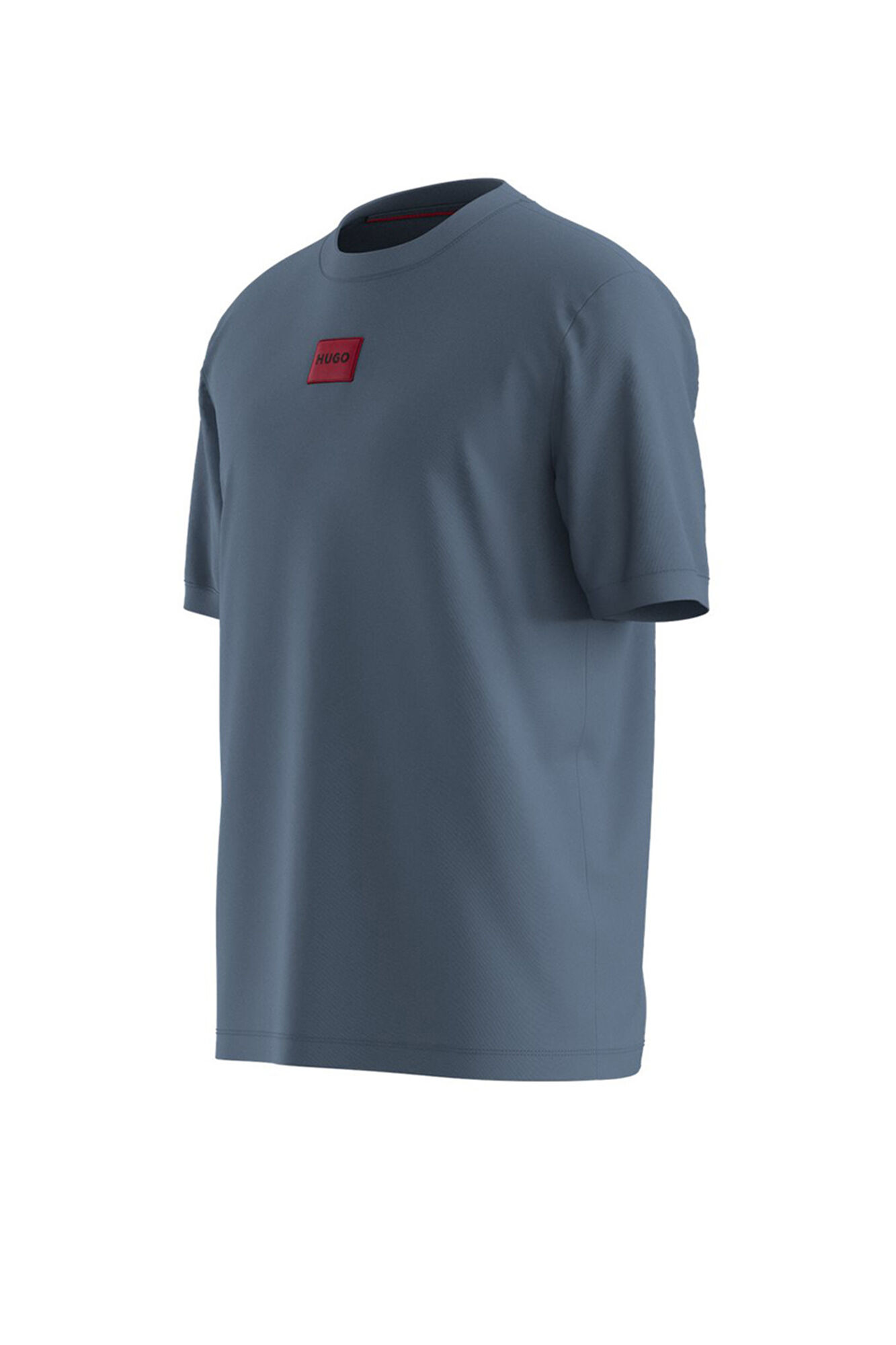 HUGO T-shirt de manga curta Azul