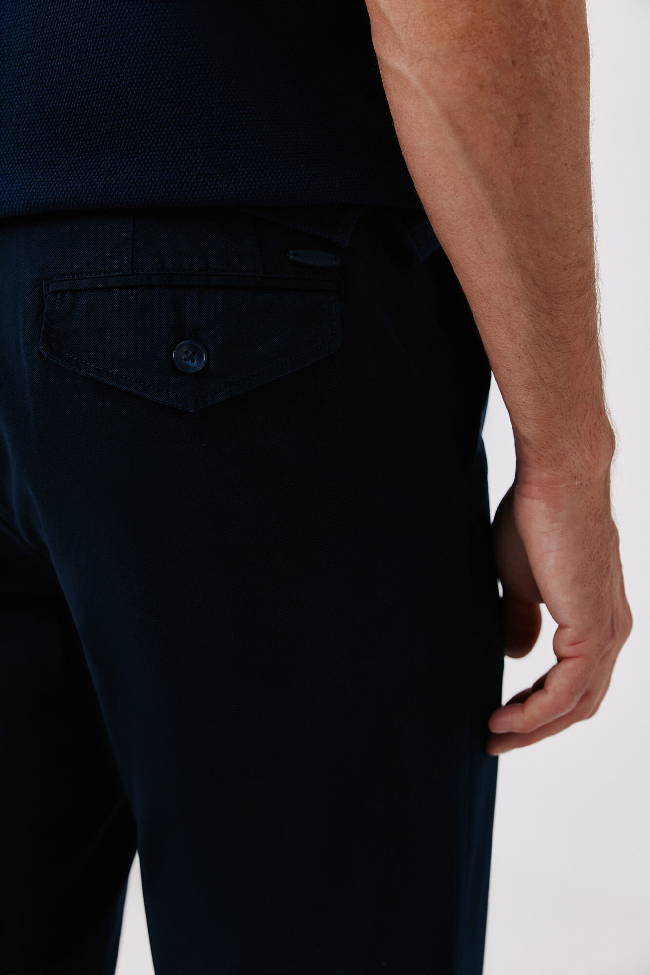 Cortefiel Comfort slim chinos Navy