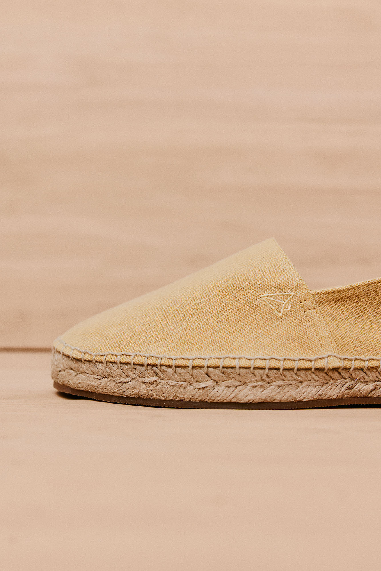 OOTO Fabric espadrille Gold