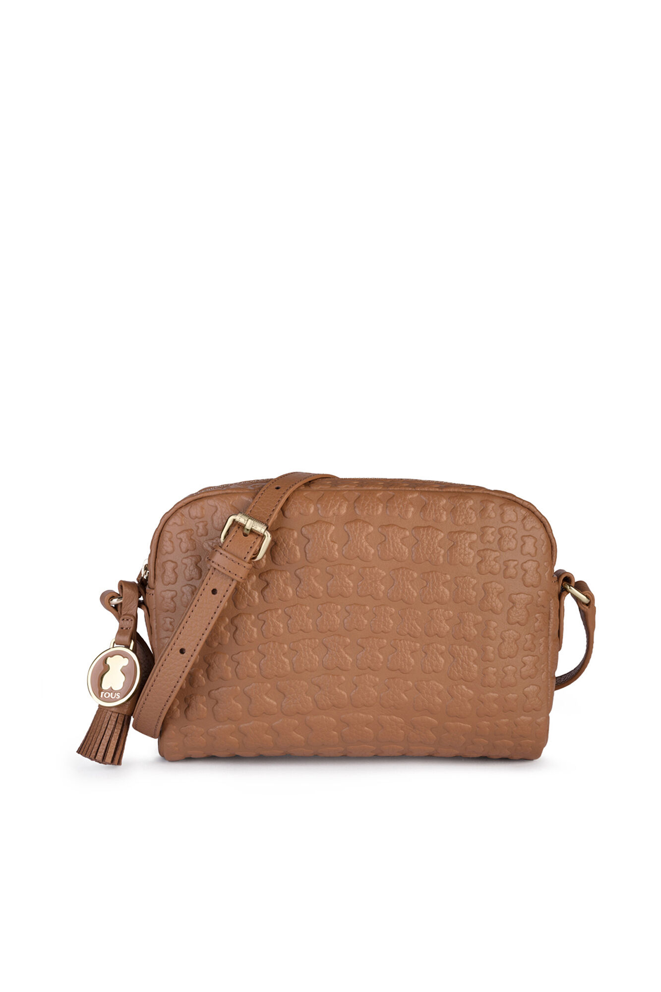 Tous Brown leather Sherton crossbody bag Brown