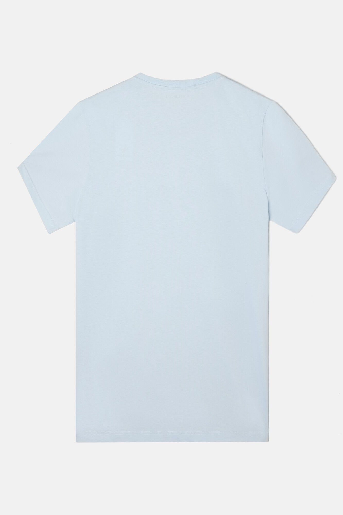 Silbon Stockings racket t-shirt Blue