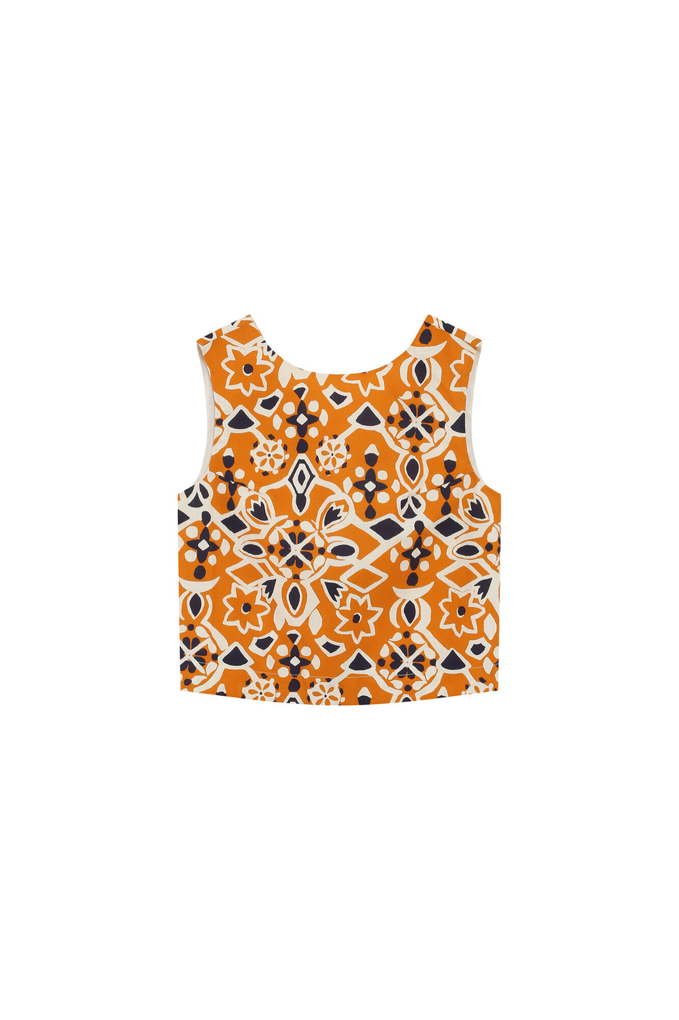 Grace & Mila Top sem mangas Venise Dourado