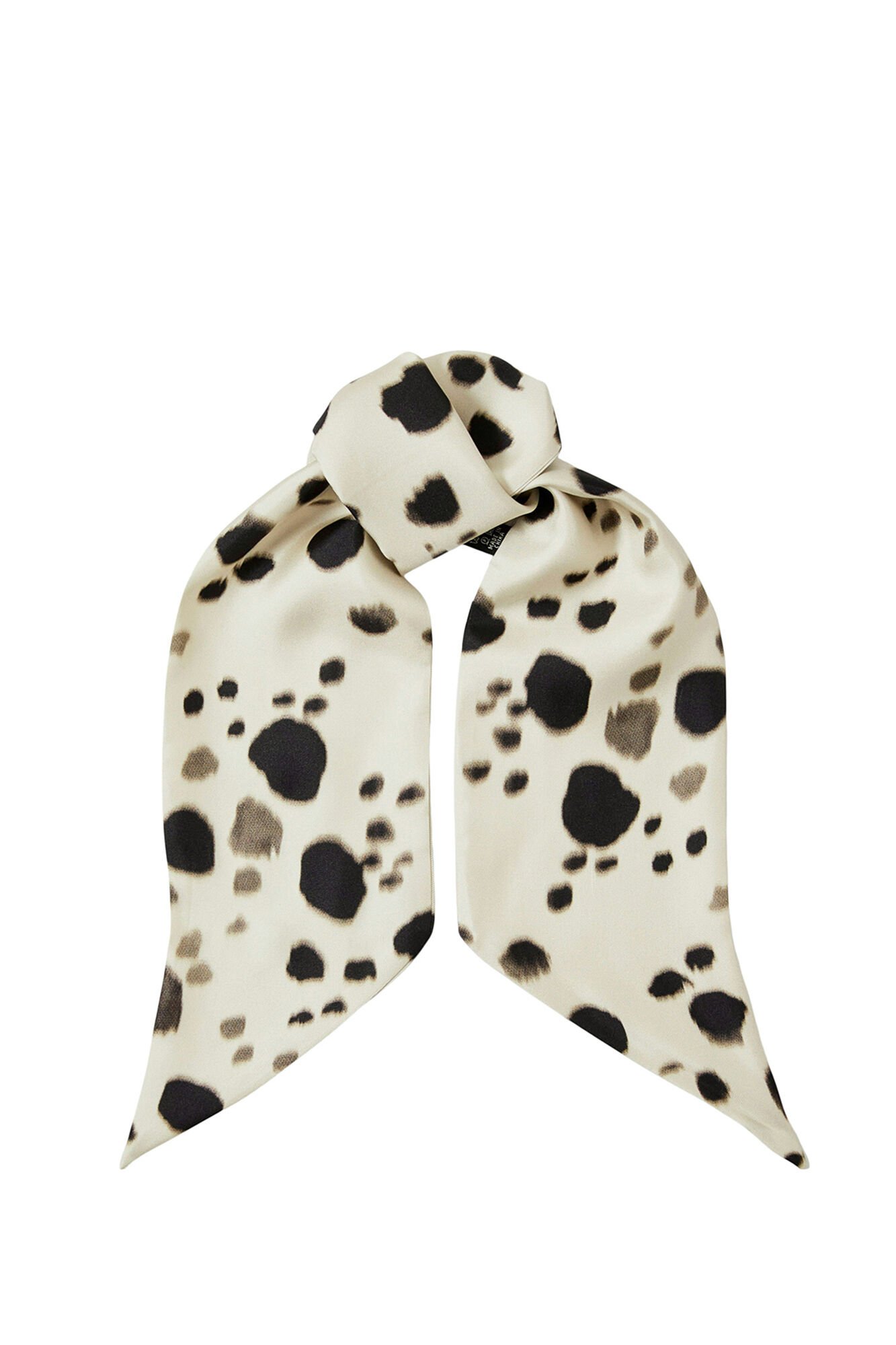 Selected Len&ccedil;o estampado 100% seda.