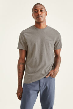 Cortefiel Short-sleeved T-shirt Gray