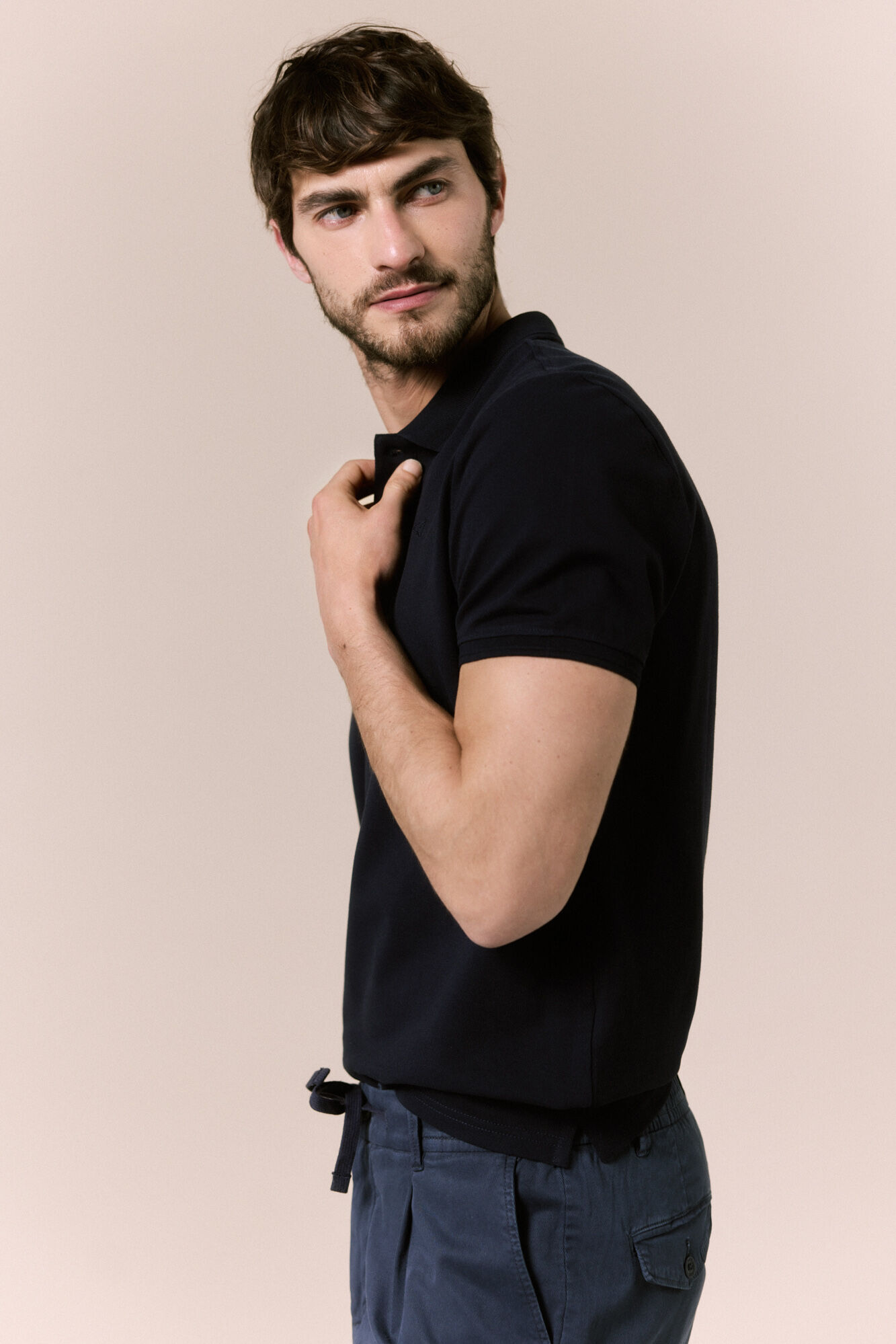 OOTO Piqu&eacute; basic polo shirt