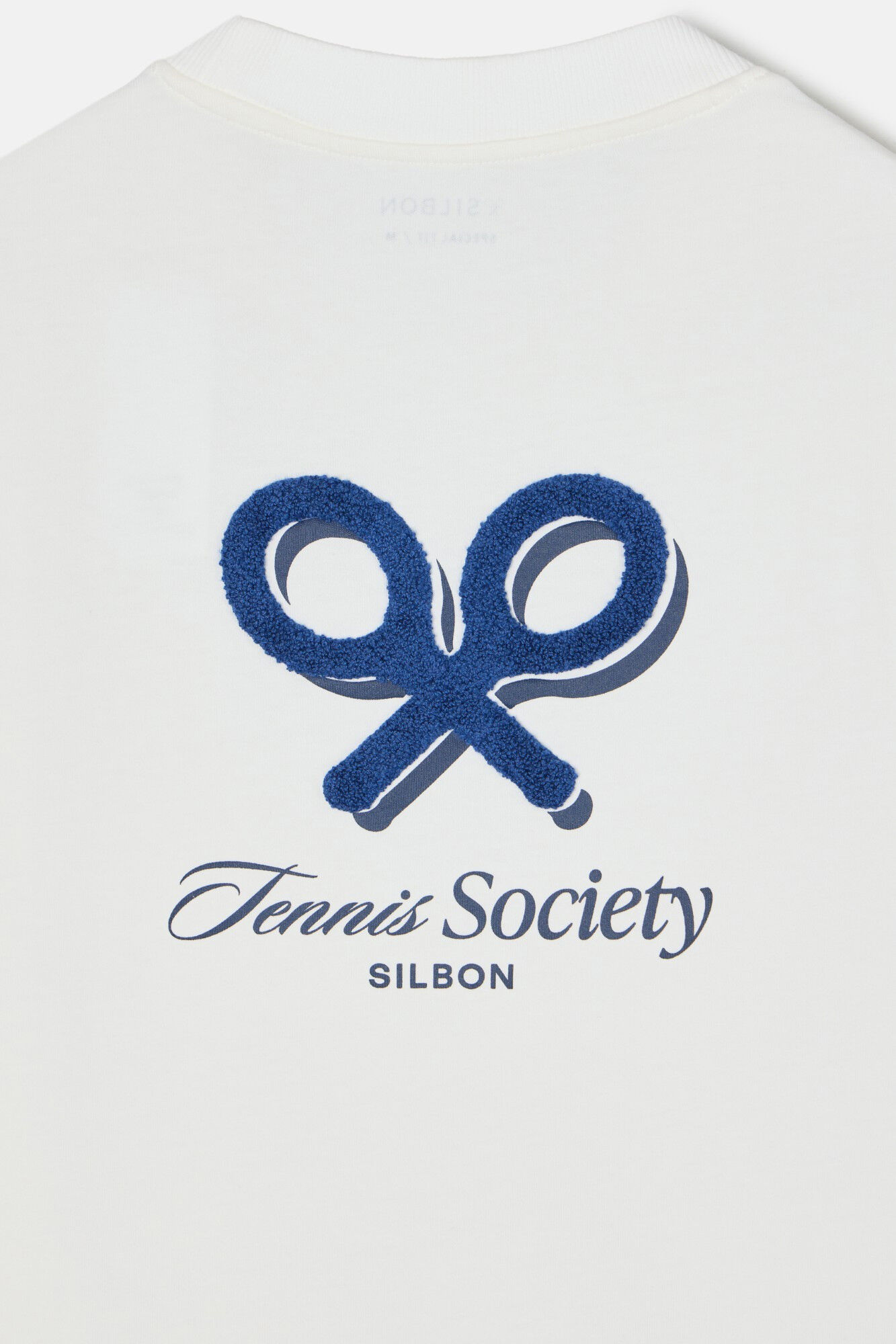 Silbon T-shirt especial para sociedade de t&ecirc;nis Ecru