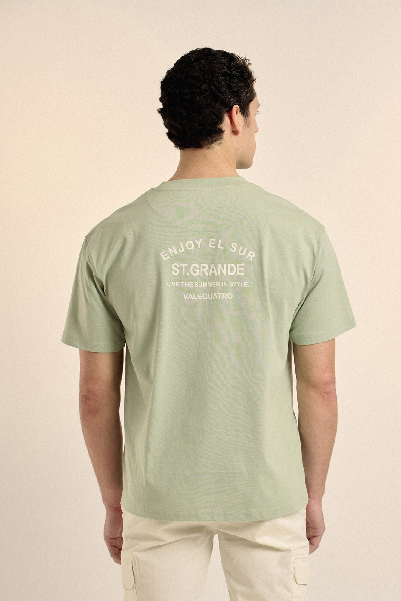 Valecuatro Oversized text t-shirt Green