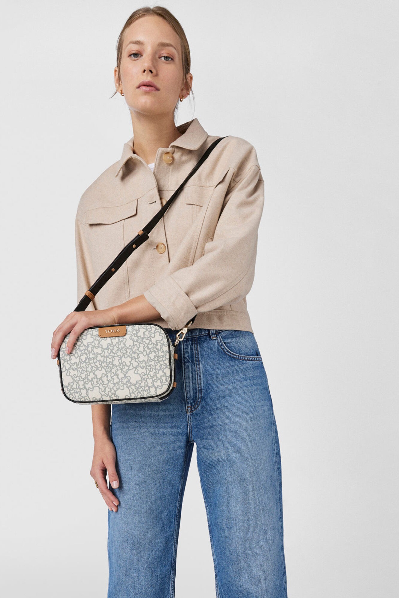 Tous Beige Kaos Mini crossbody bag Beige