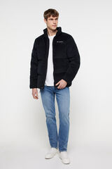 Cortefiel Columbia Puffect™ corduroy puffer jacket for men Black