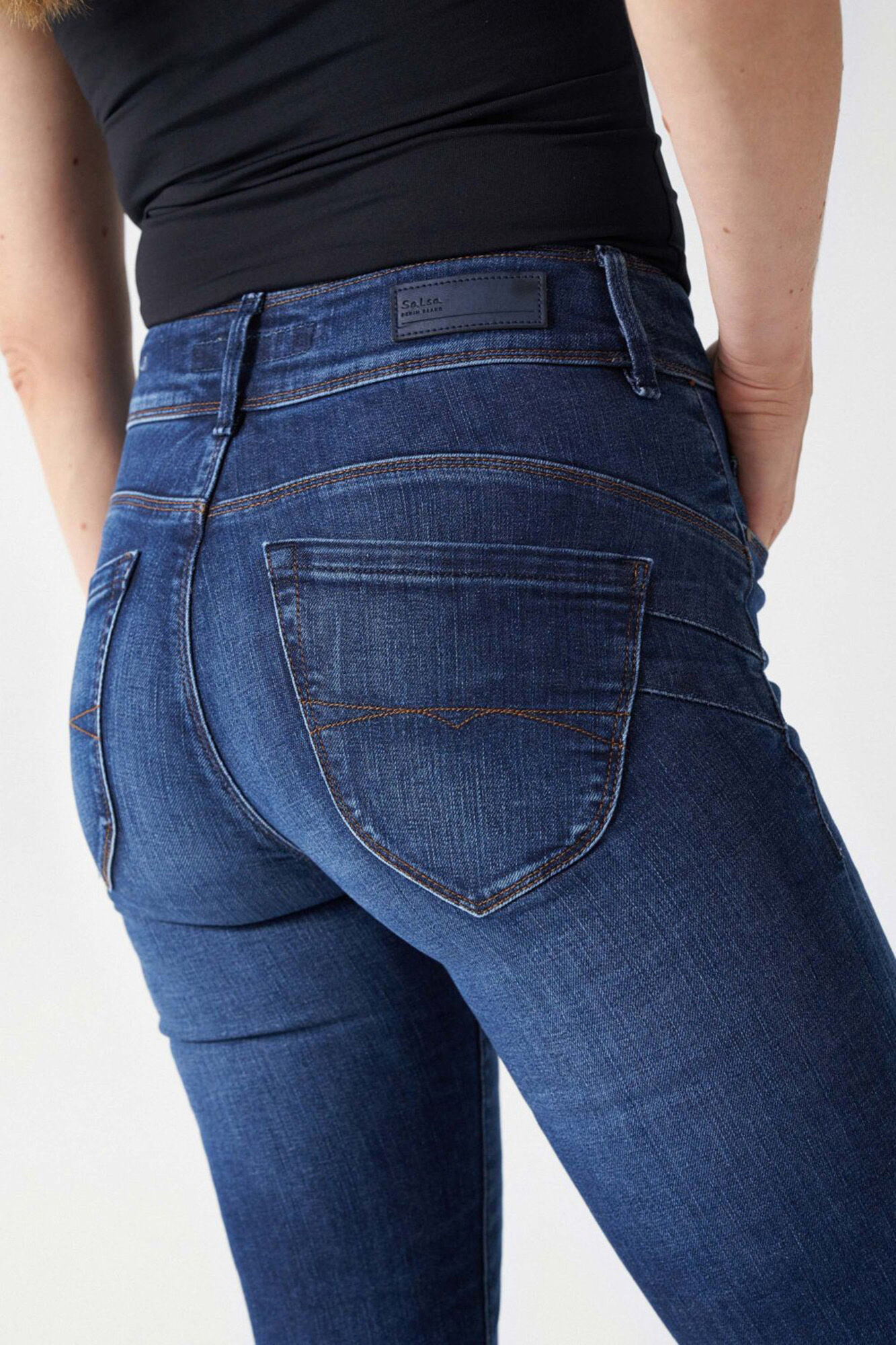 Salsa Jeans Secret push-in slim jeans Blue