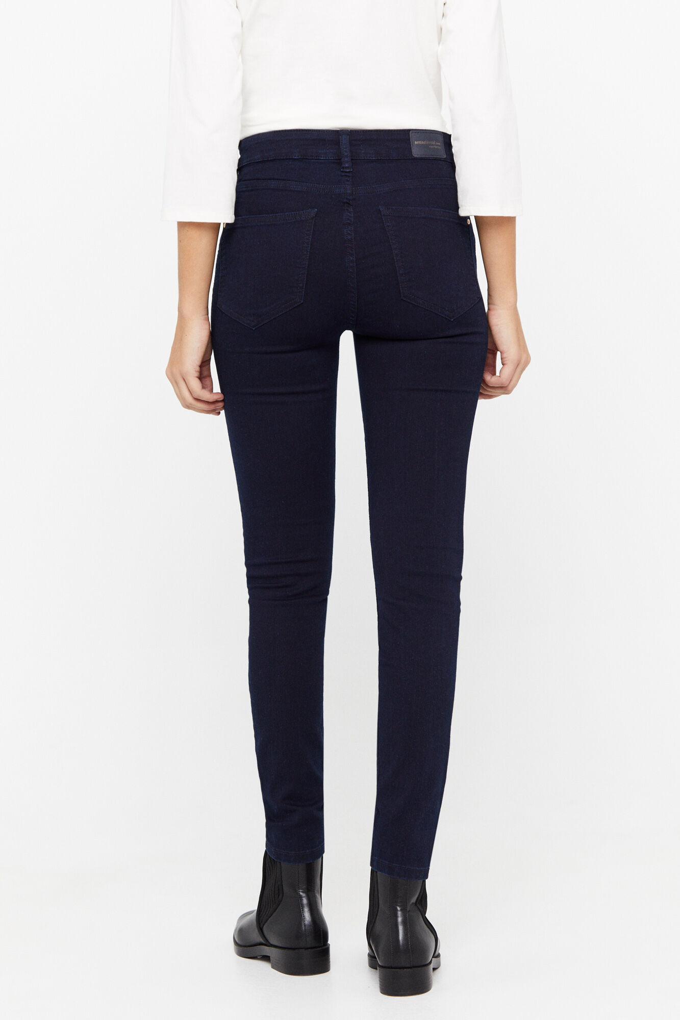 Cortefiel Pantal&oacute;n vaquero reductor sensational fit Azul