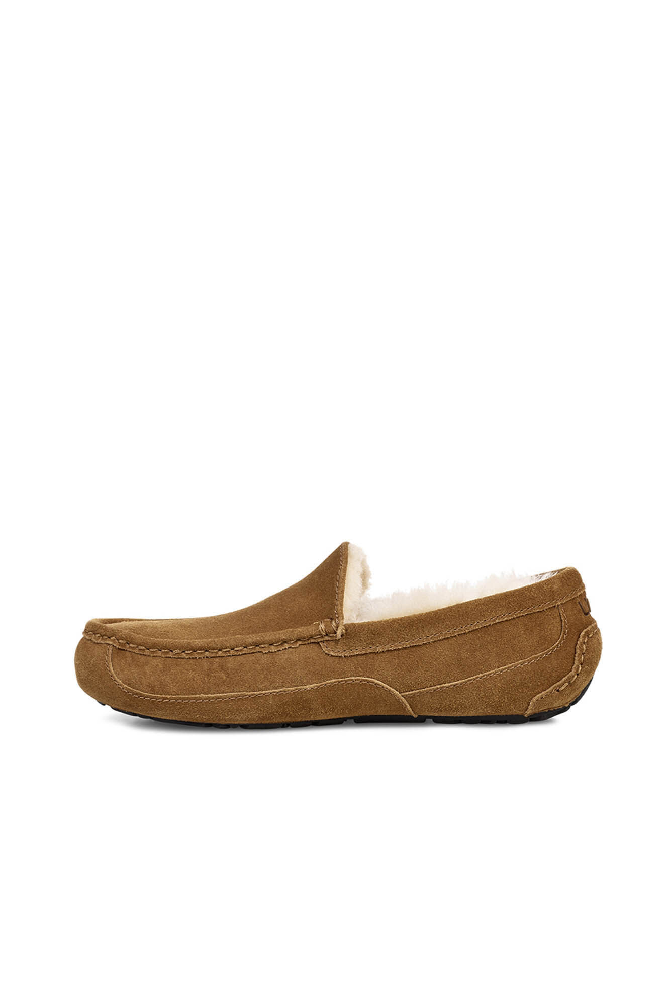 Ugg Ascot suede loafer style slipper. UGG Brand Brown