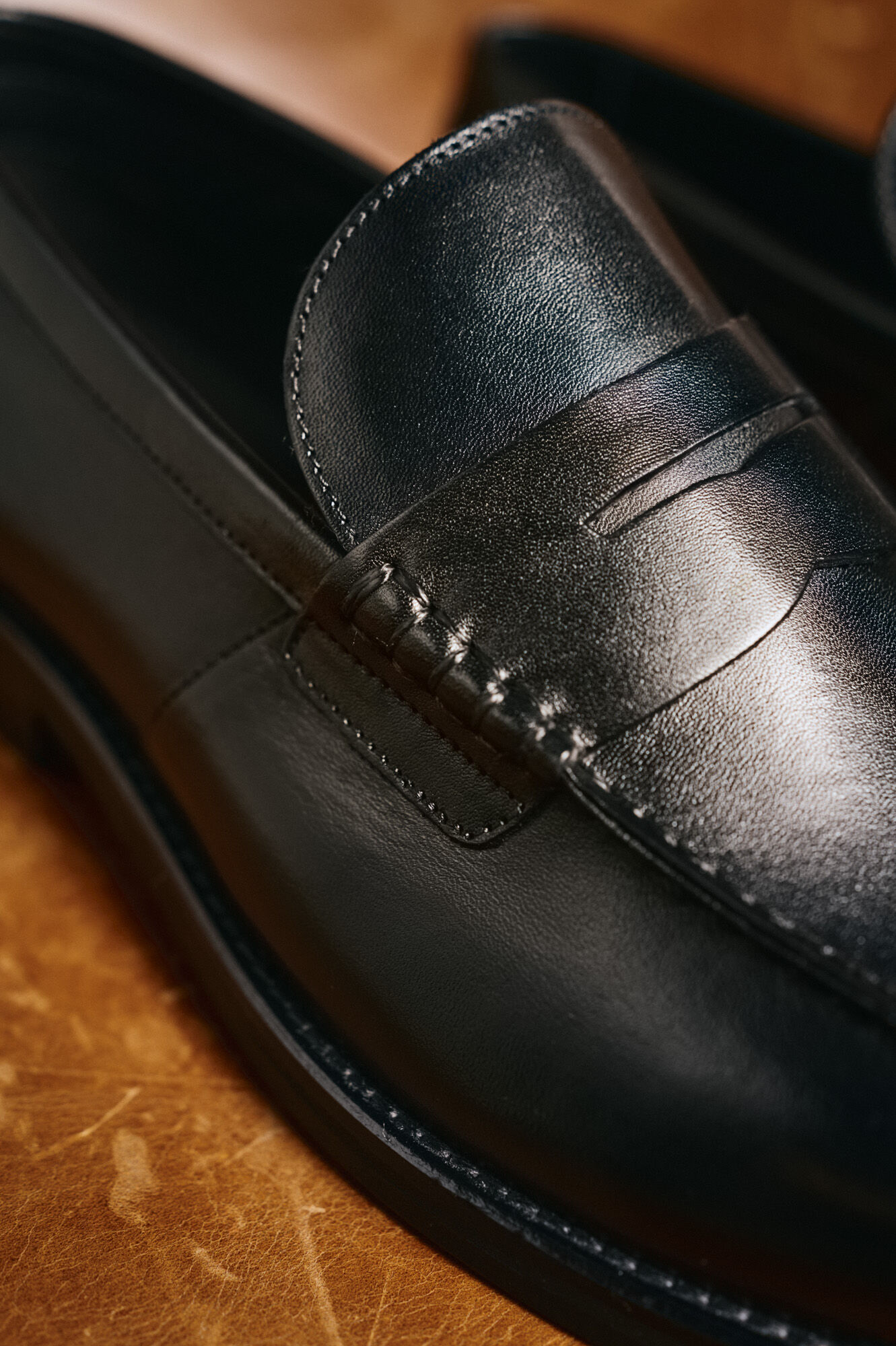 OOTO Mocassim pele Preto