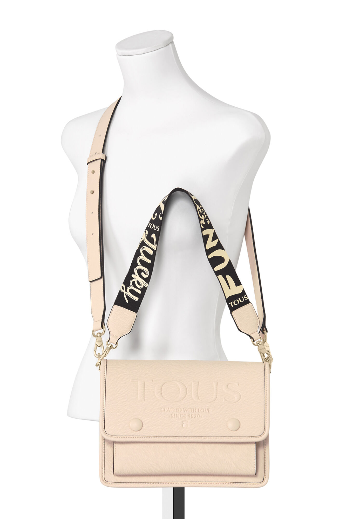 Tous Mala a tiracolo m&eacute;dia bege Audree POP Tostado