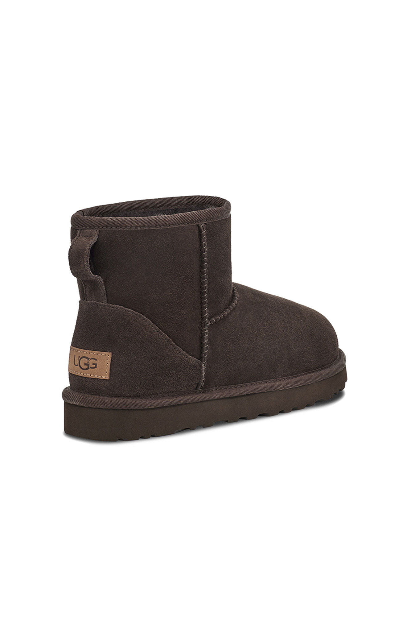 Ugg Classic mini II boot. UGG Brand Dark brown