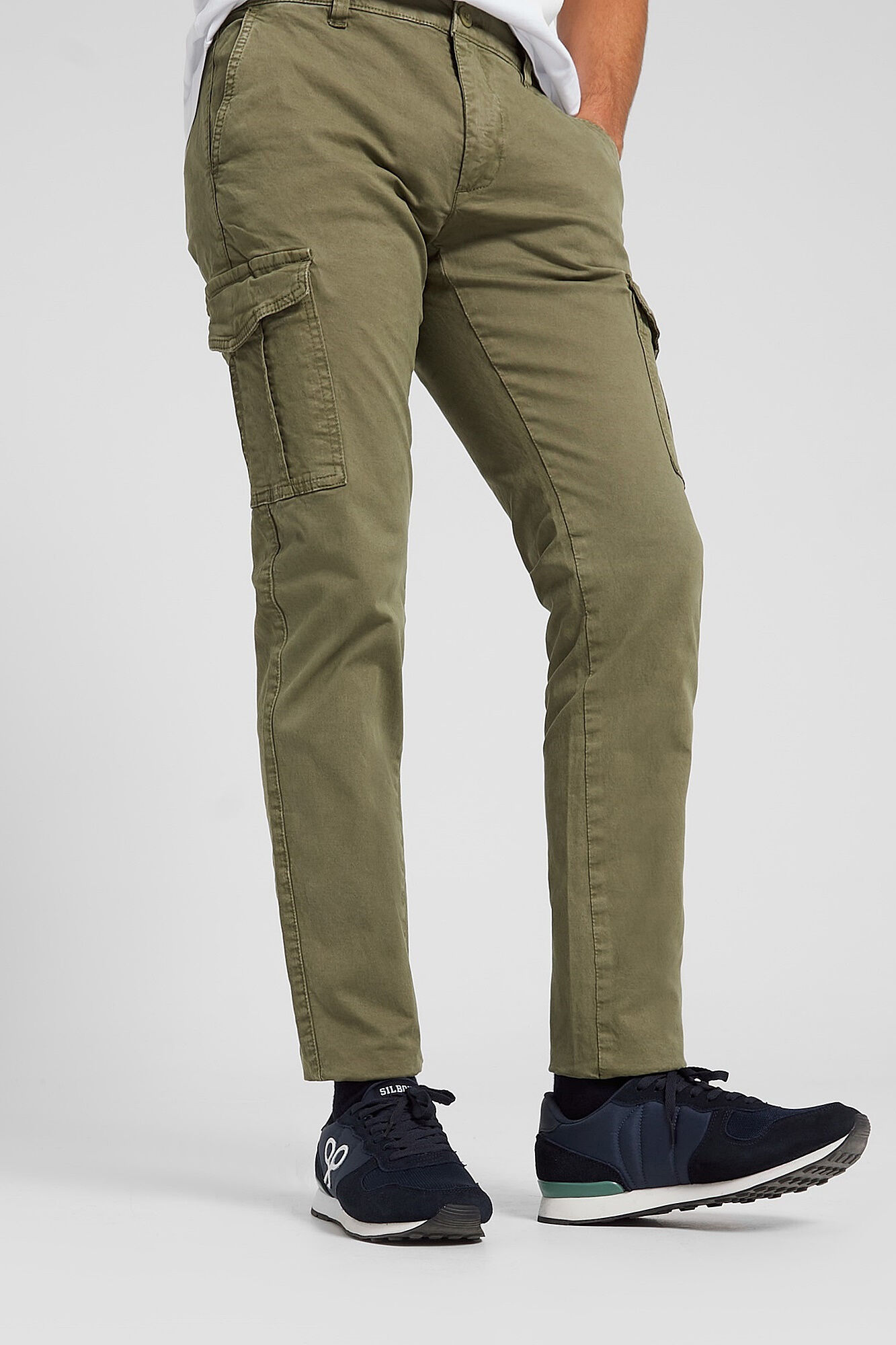 Womens Khaki Relaxed Fit Cargo Trousers | Primark