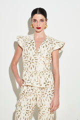 Panambi Casaco Arisha Impress&atilde;o