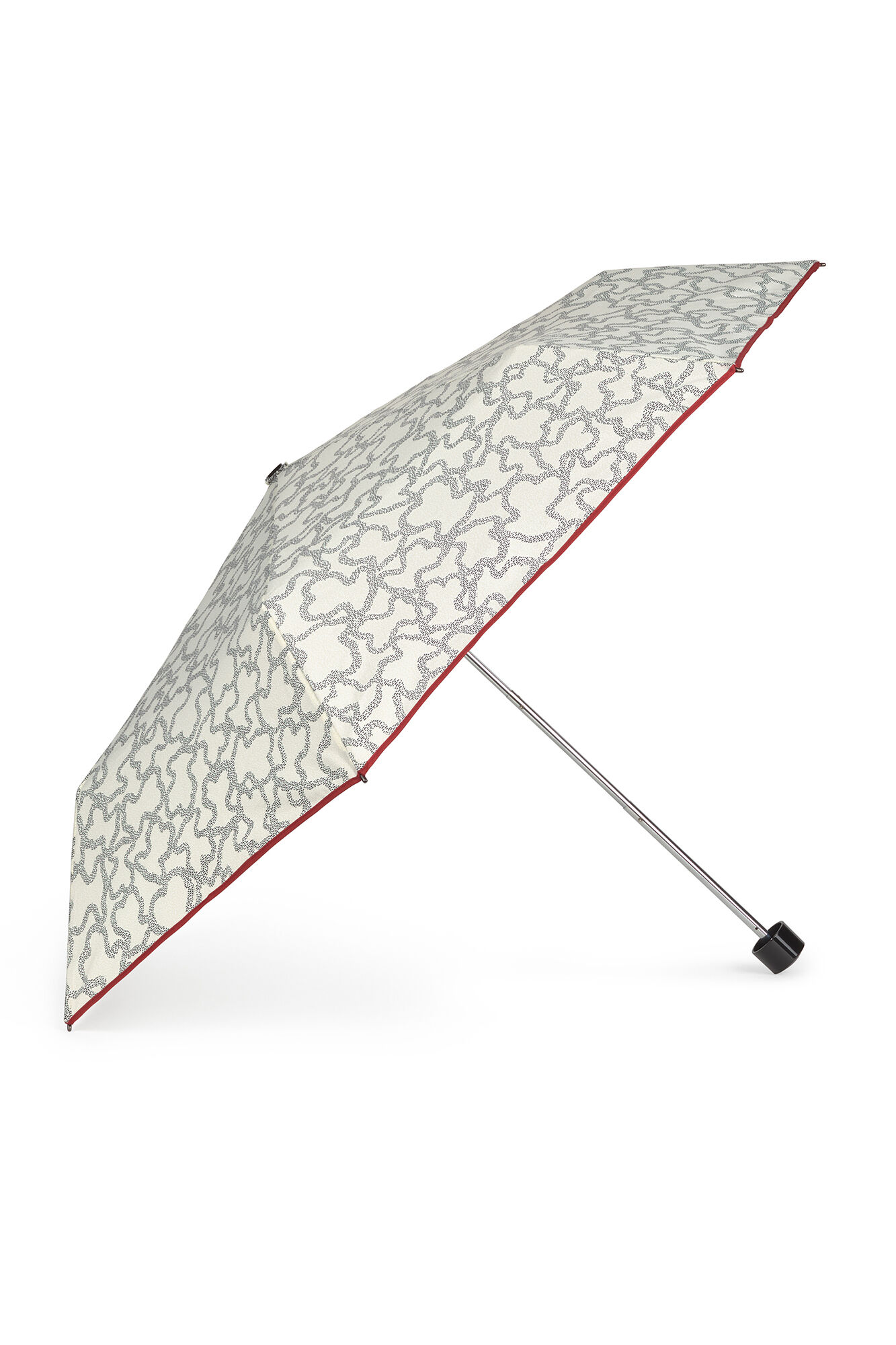 Tous Kaos Icon beige folding umbrella Nude