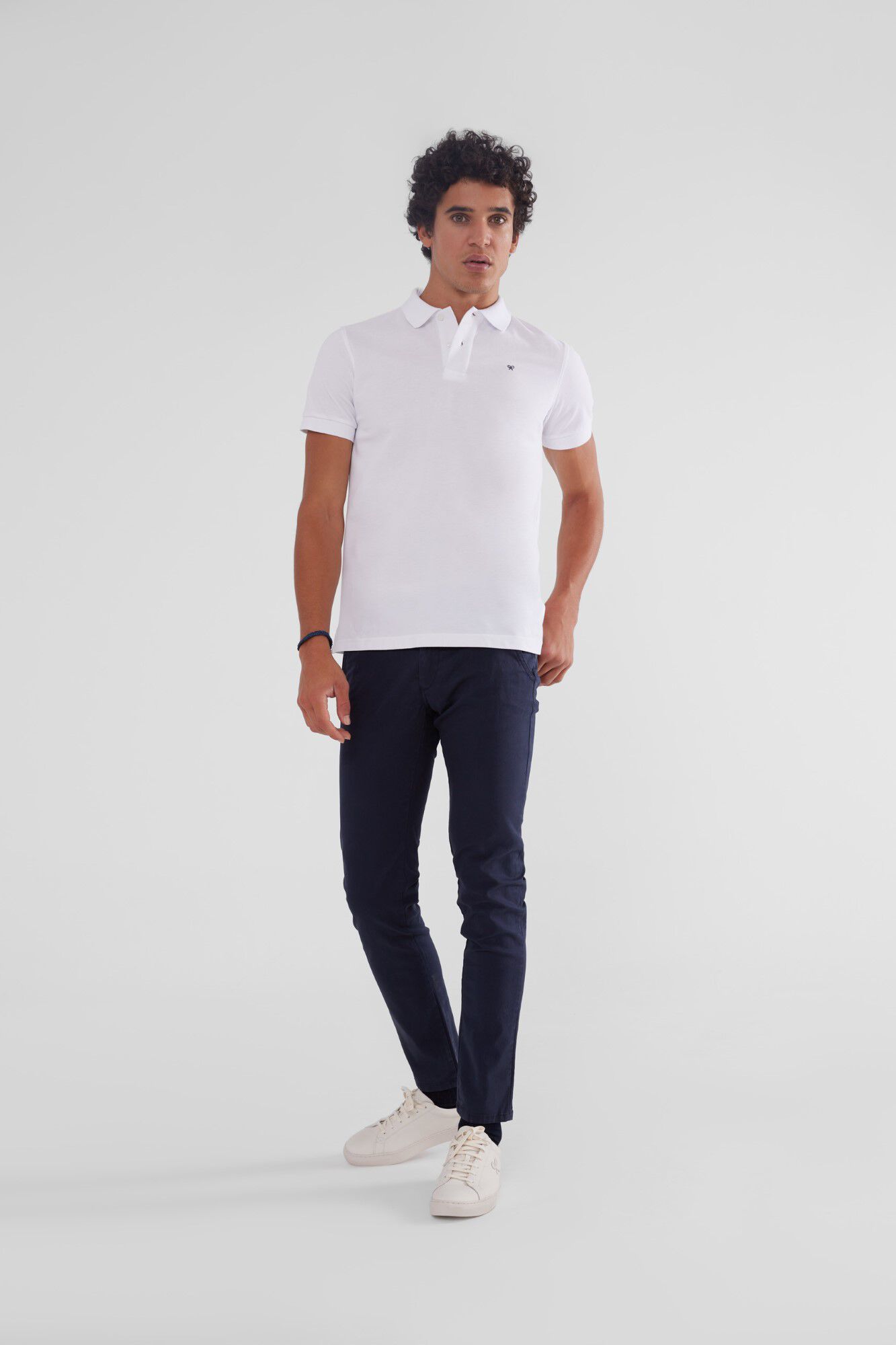 Silbon Polo trend blanco Blanco