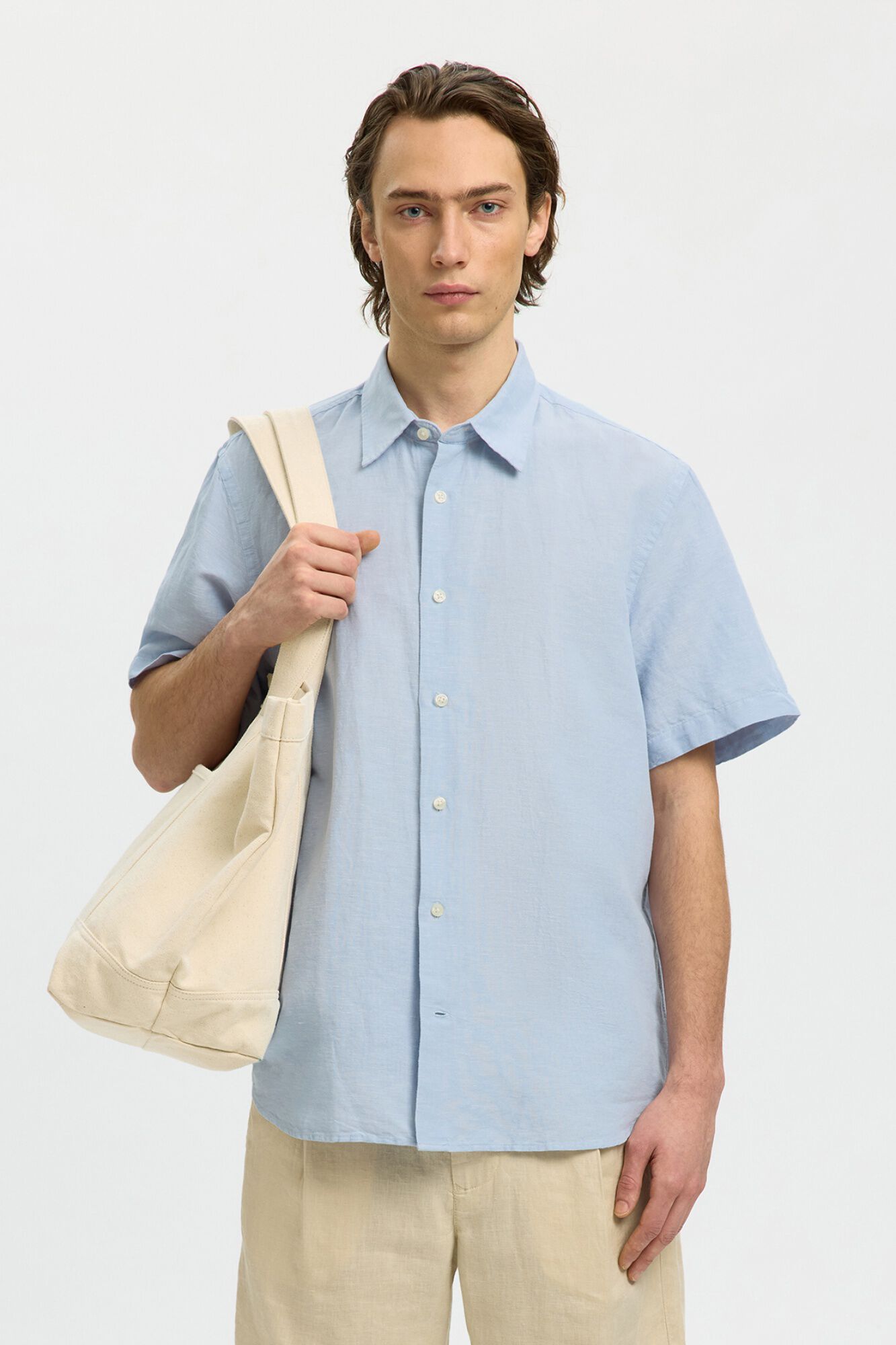 Selected Camisa manga corta