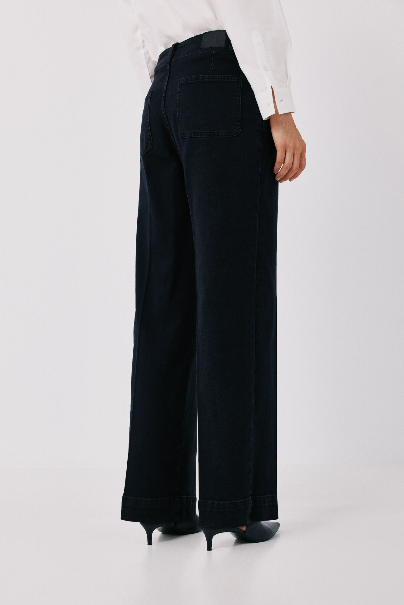 Cortefiel Straight formal jeans Grey