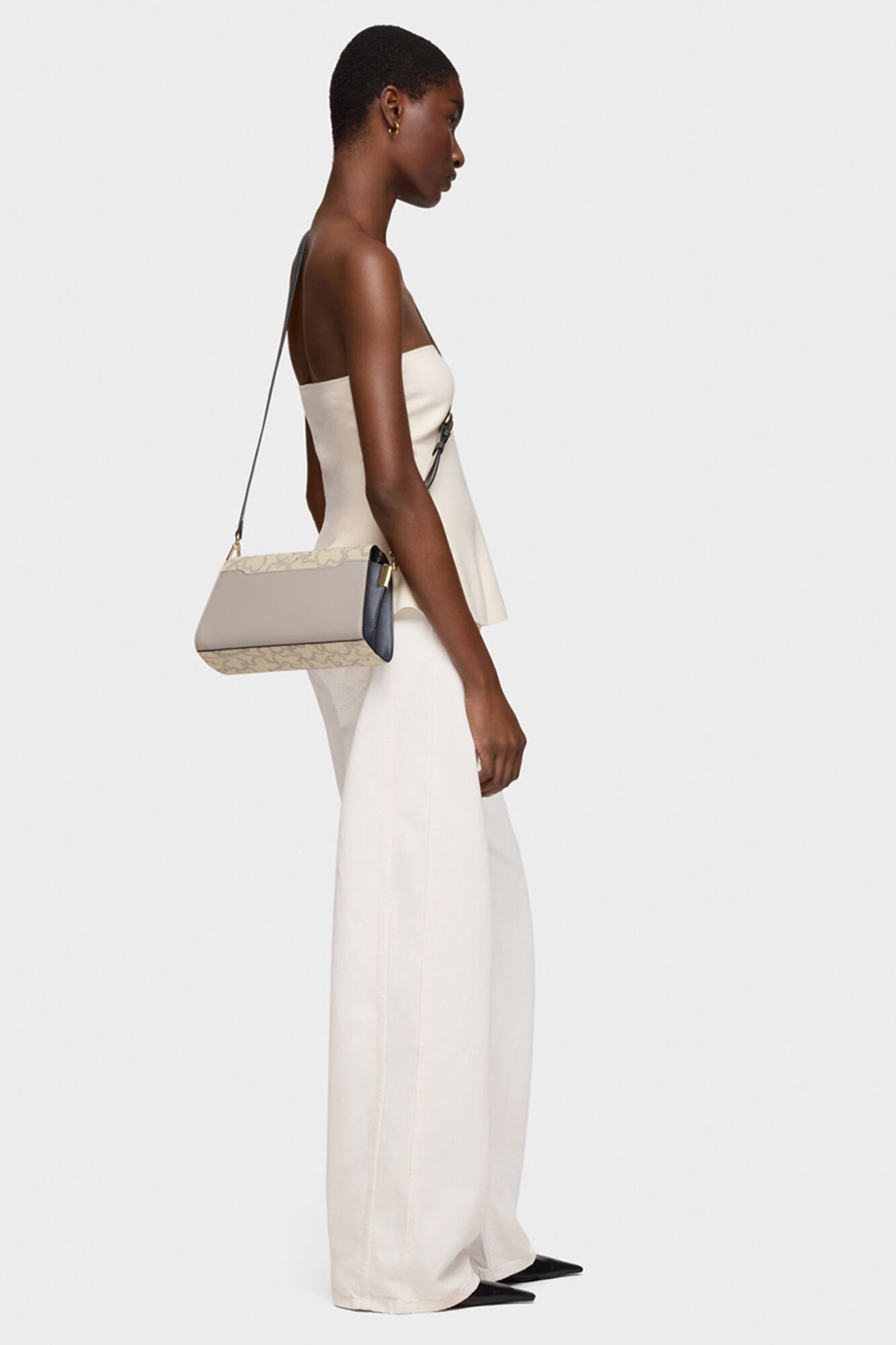 Tous Kaos Icon Medium Crossbody Bag Beige