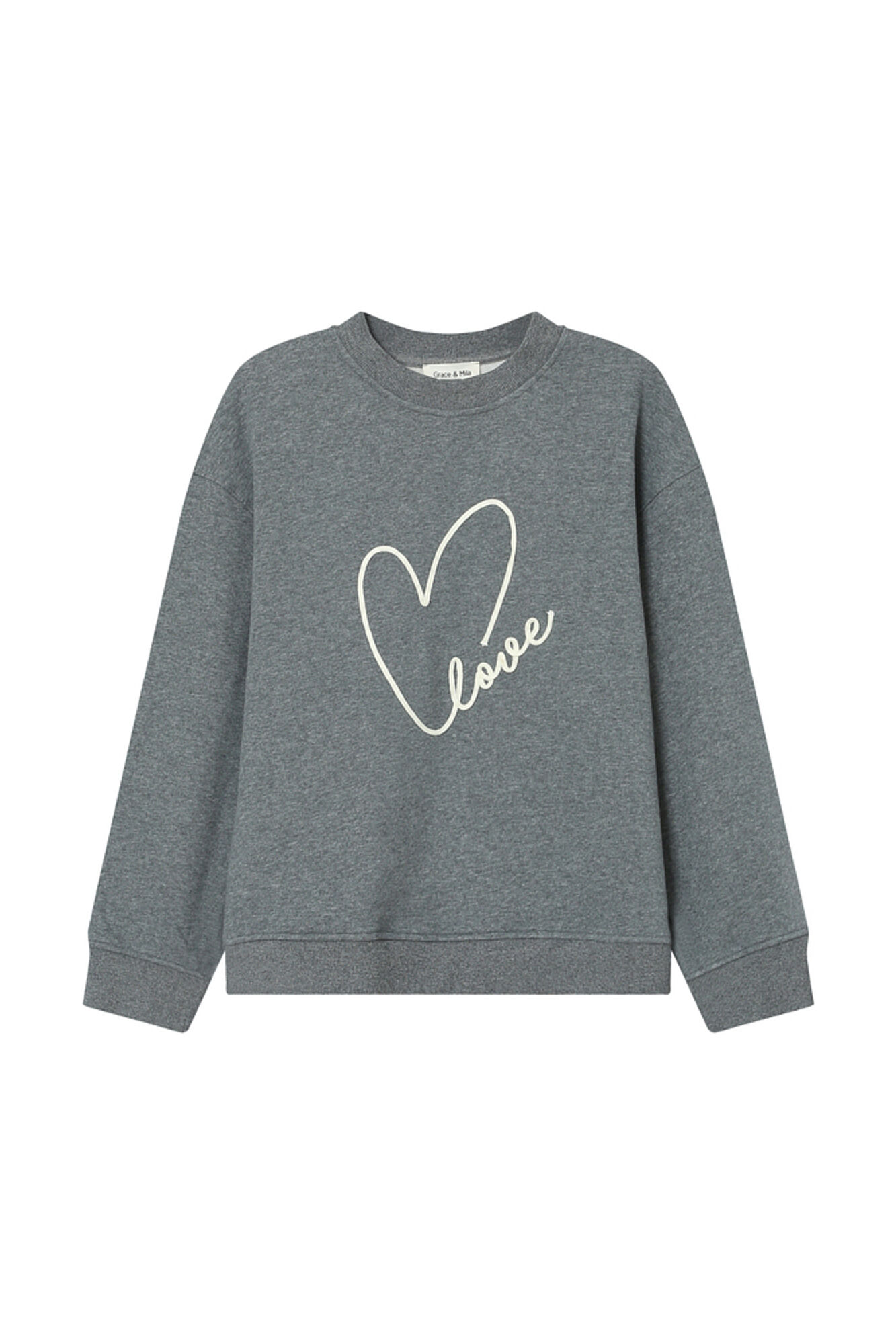Grace & Mila Moletom oversized sweatshirt  Cinzento
