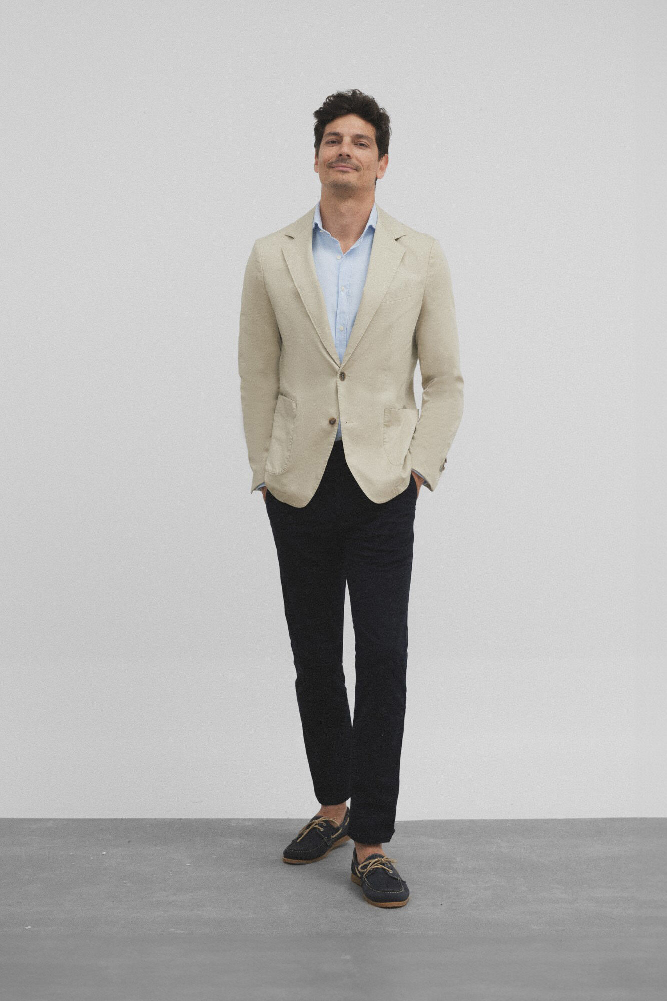 Silbon Silbon casual blazer Beige