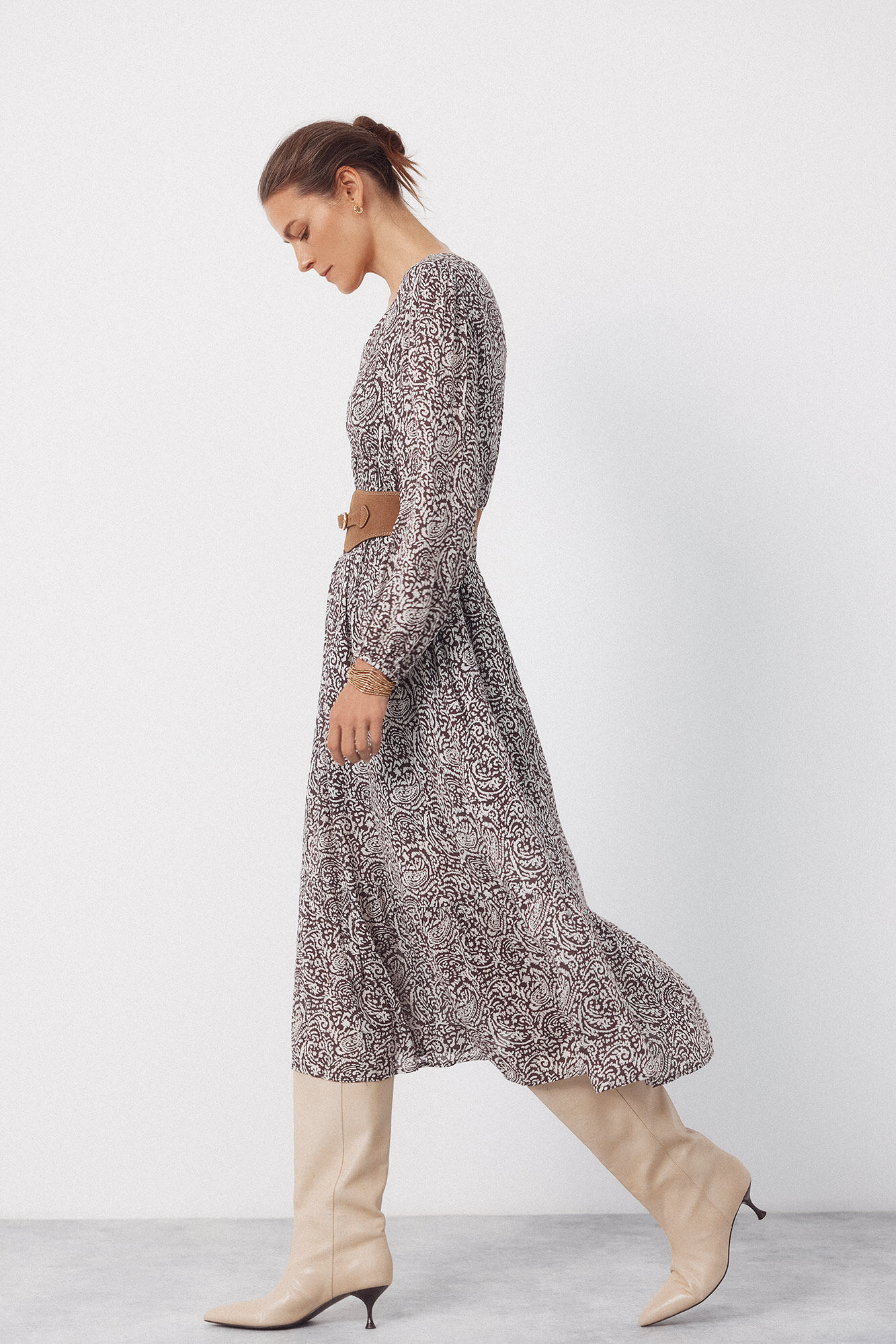 Cortefiel Printed dress