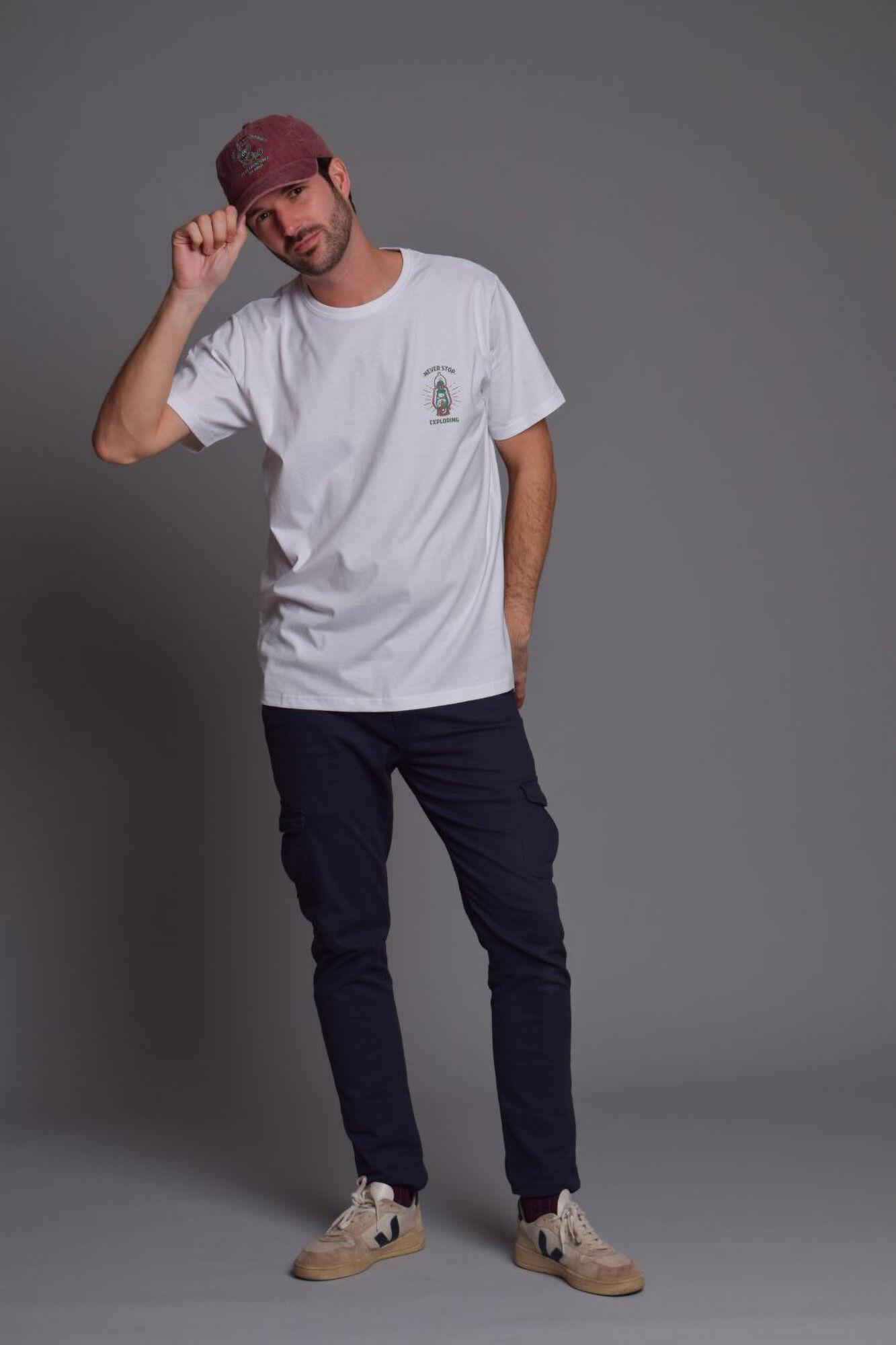 Cloking T-shirt Nunca Pare de Explorar