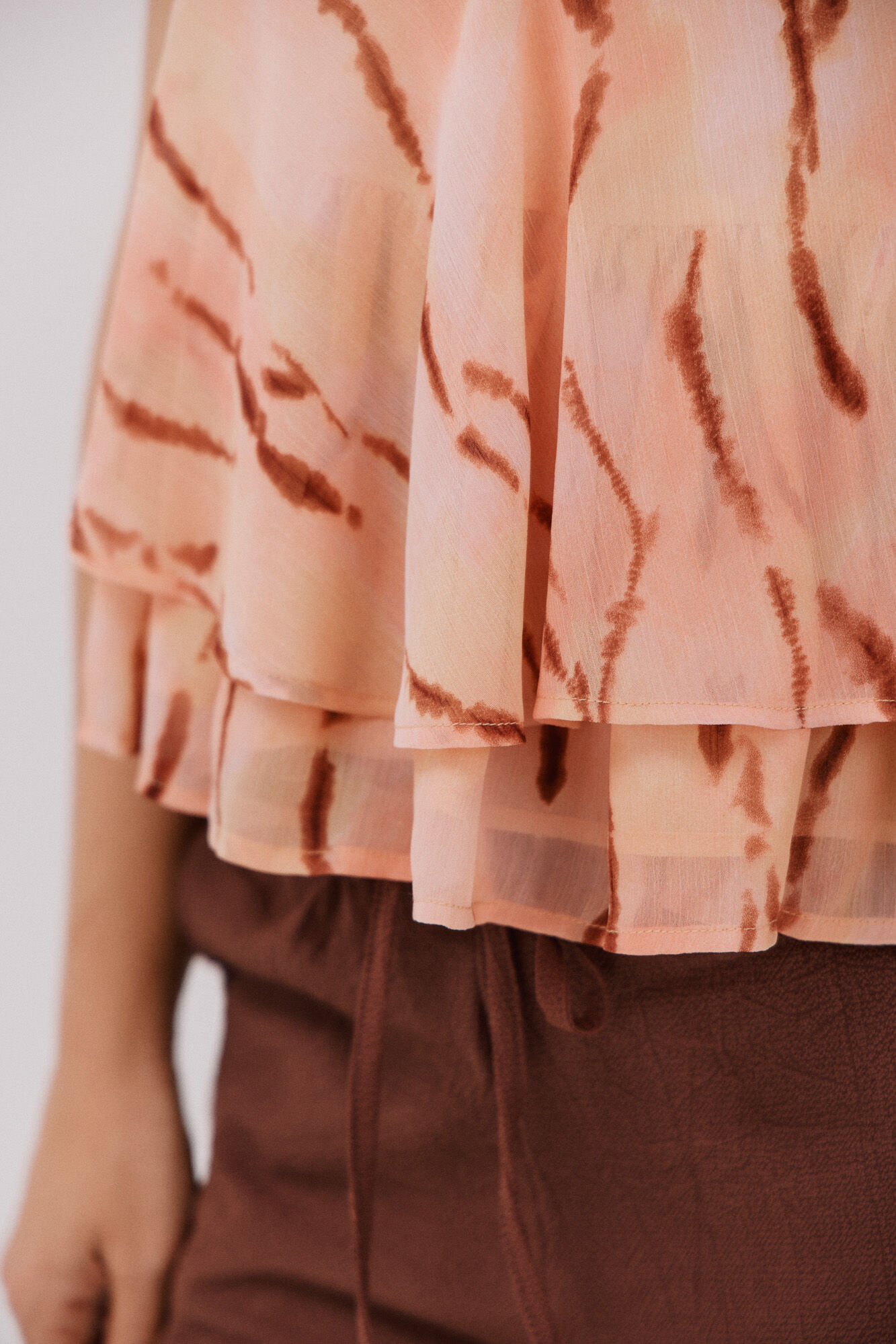 Cortefiel Fluid printed blouse Multicolour