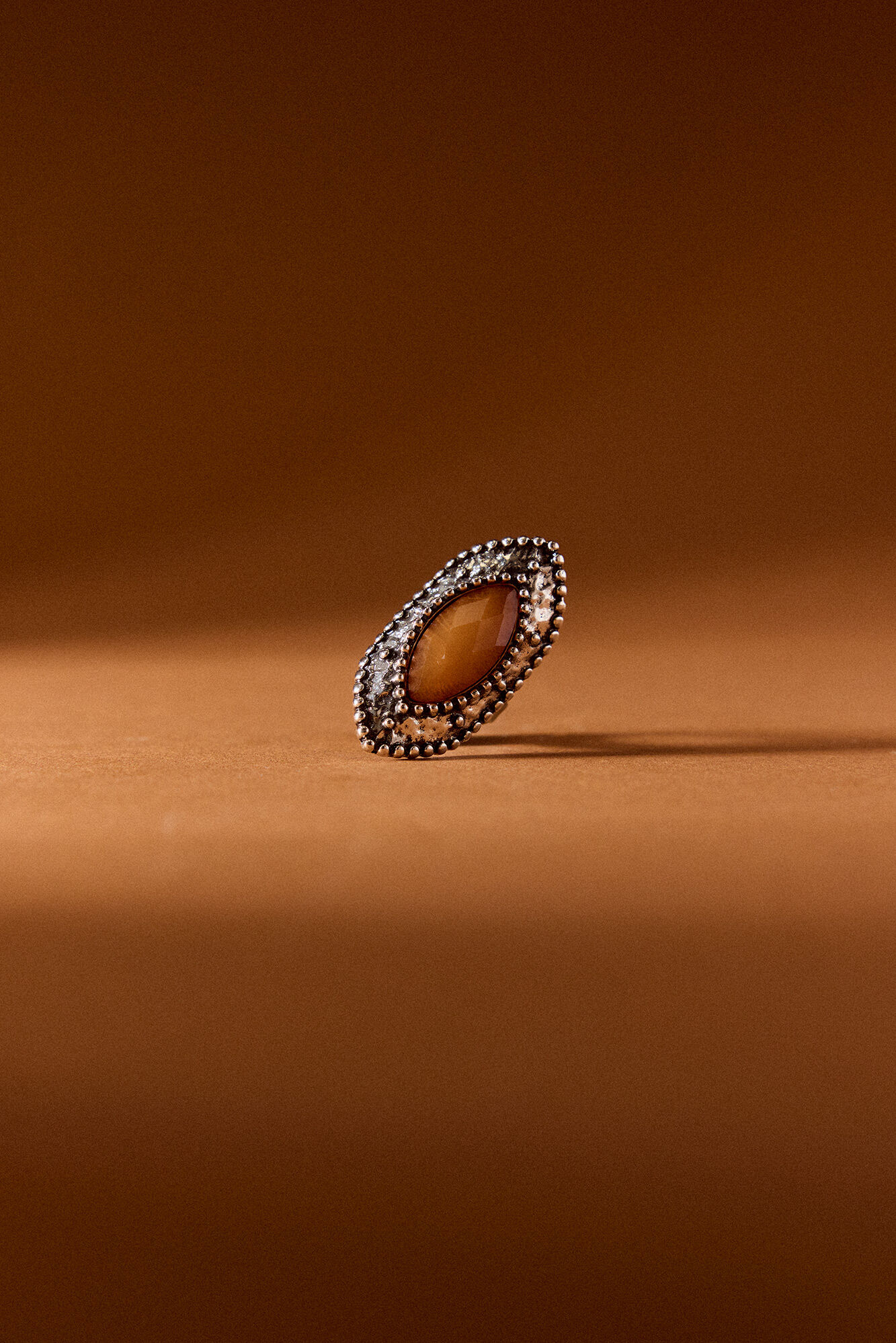 Slowlove Anillo piedra Grey