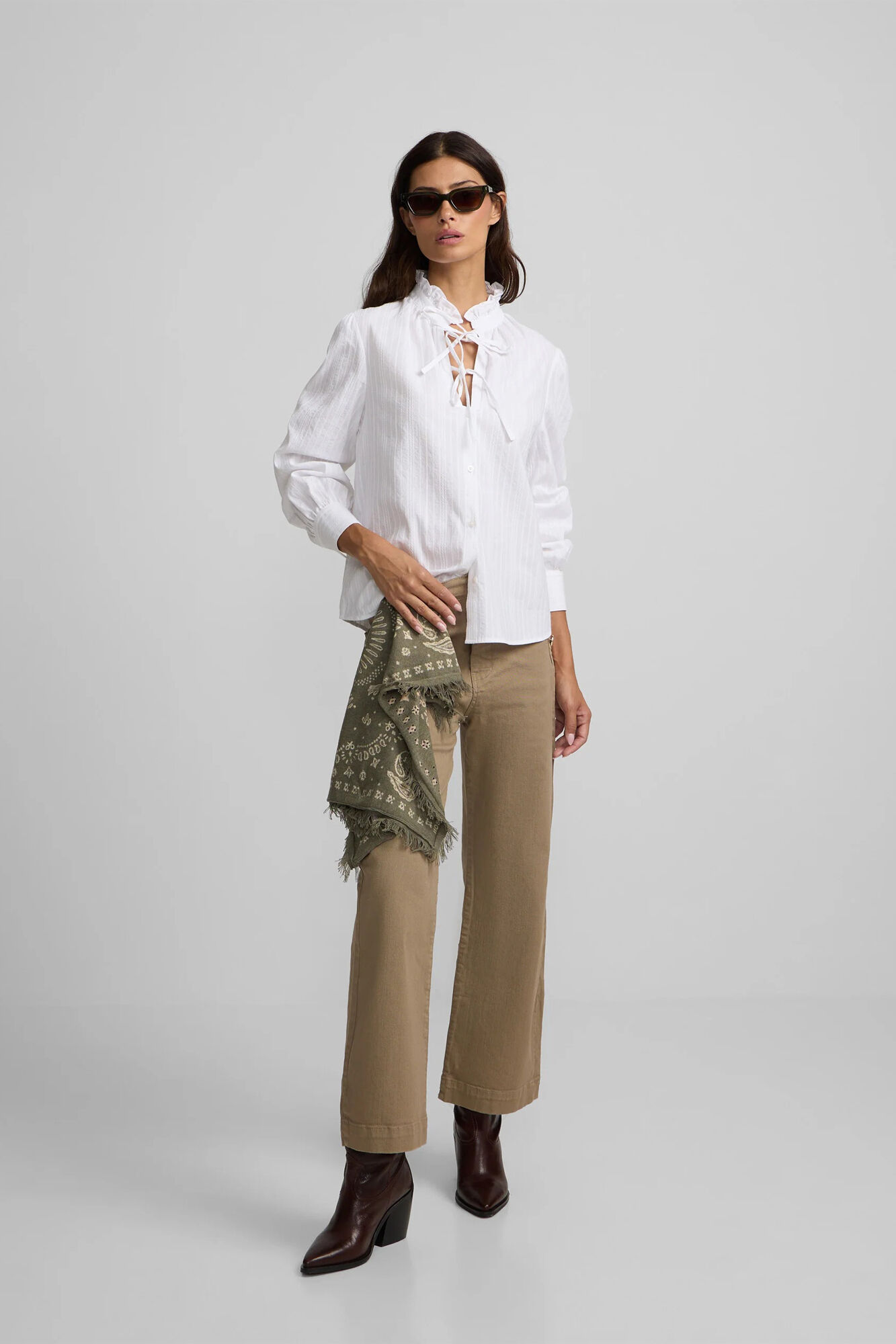 Silbon Pantal&oacute;n culotte marinero denim