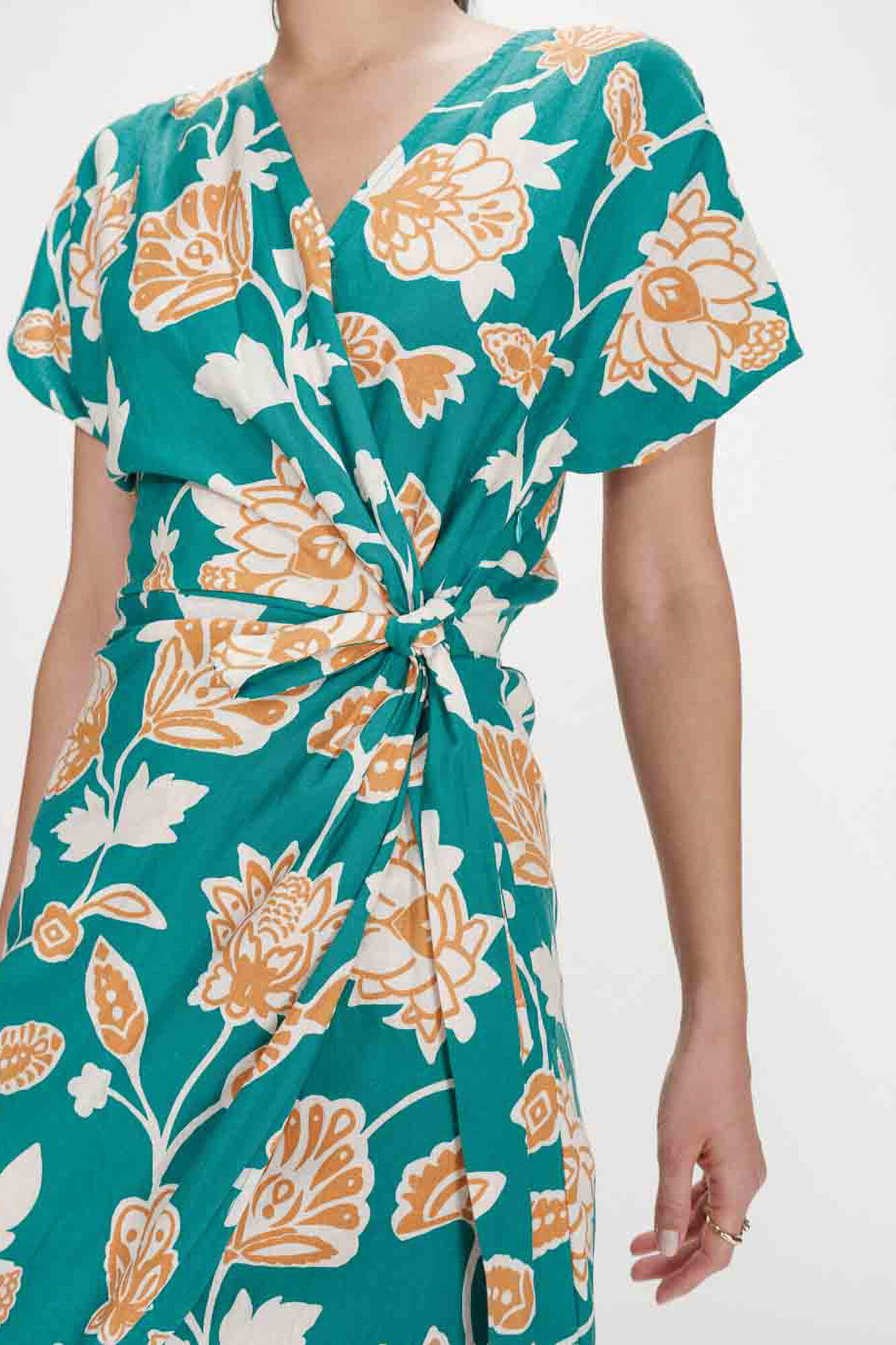 Grace & Mila Vestido curto estampado floral Velora